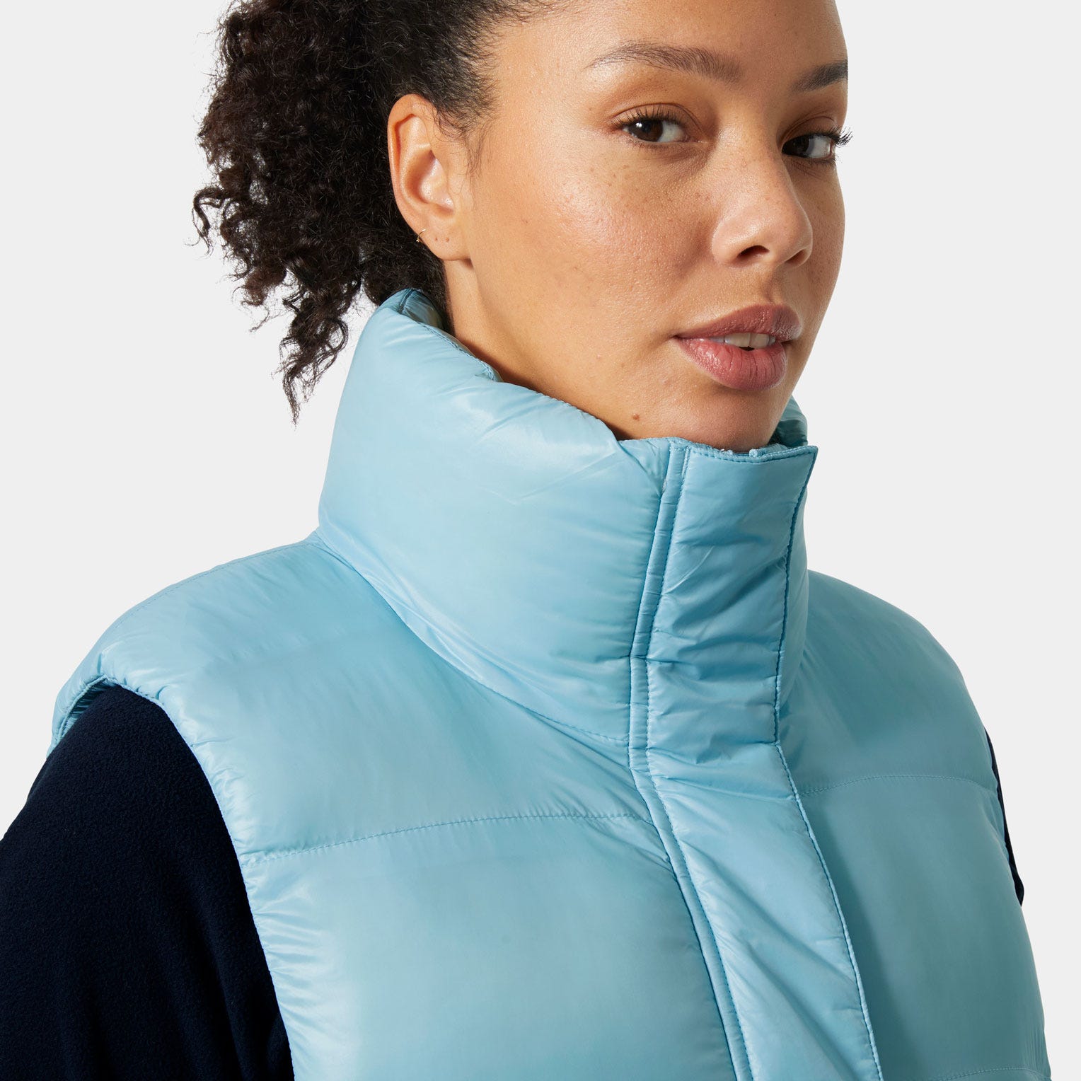 Women's Jade Vest - 607 LIGHT CYAN