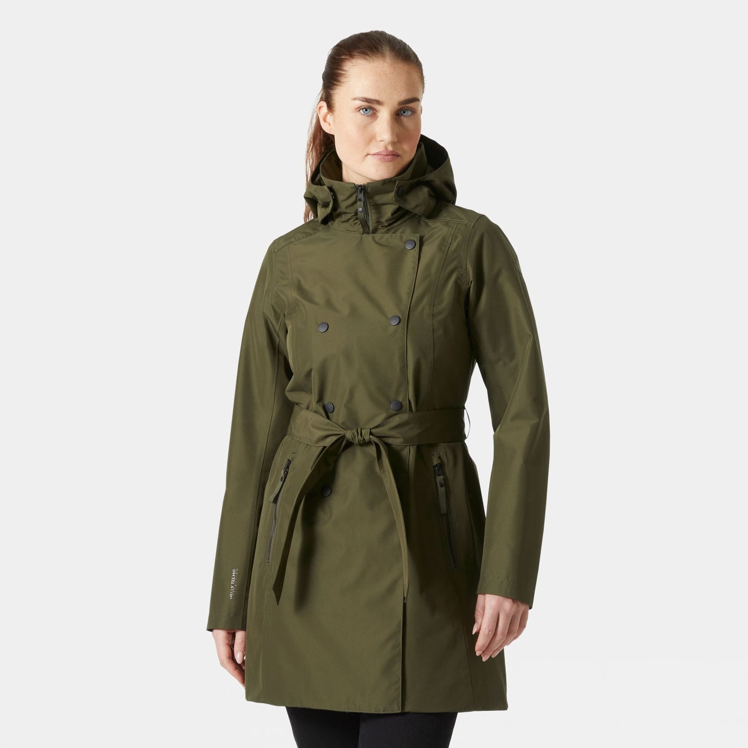 Women's Welsey II Insulated Trench Coat - 431 UTILITY GREEN