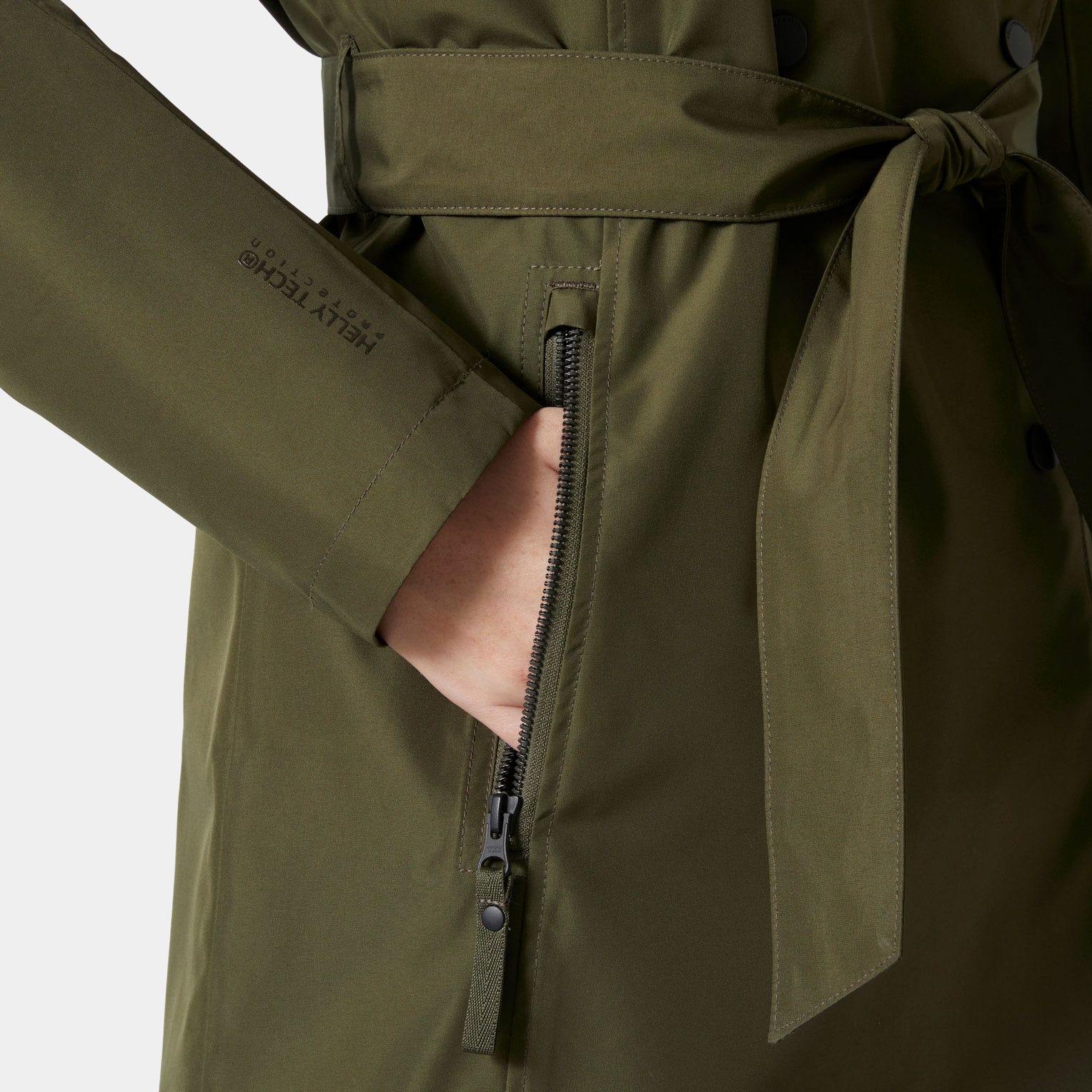 Women's Welsey II Insulated Trench Coat - 431 UTILITY GREEN
