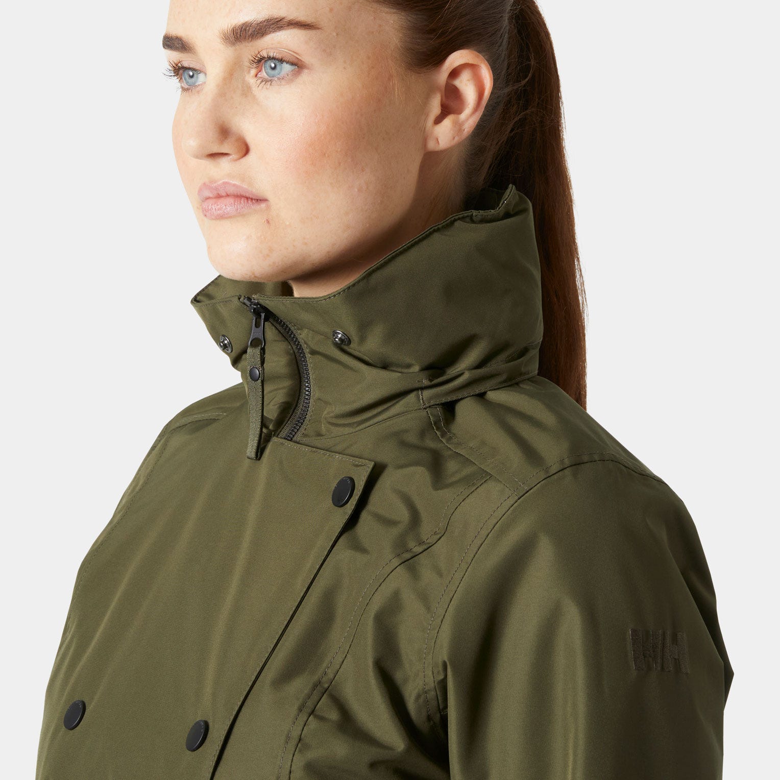 Women's Welsey II Insulated Trench Coat - 431 UTILITY GREEN