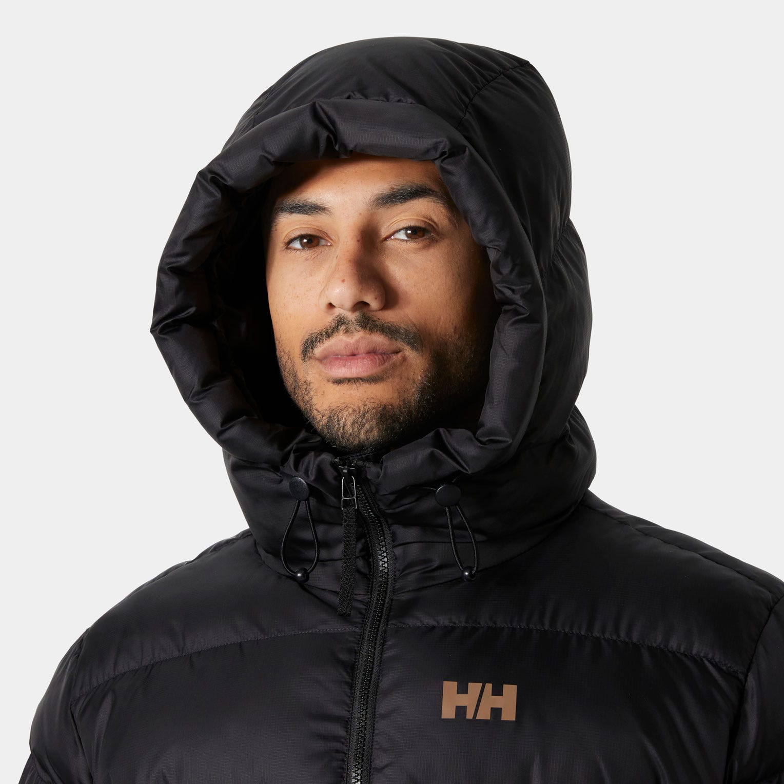Men's Oslo Graphic Puffy Jacket - 757 PEBBLE BROXBURN PLAID AOP
