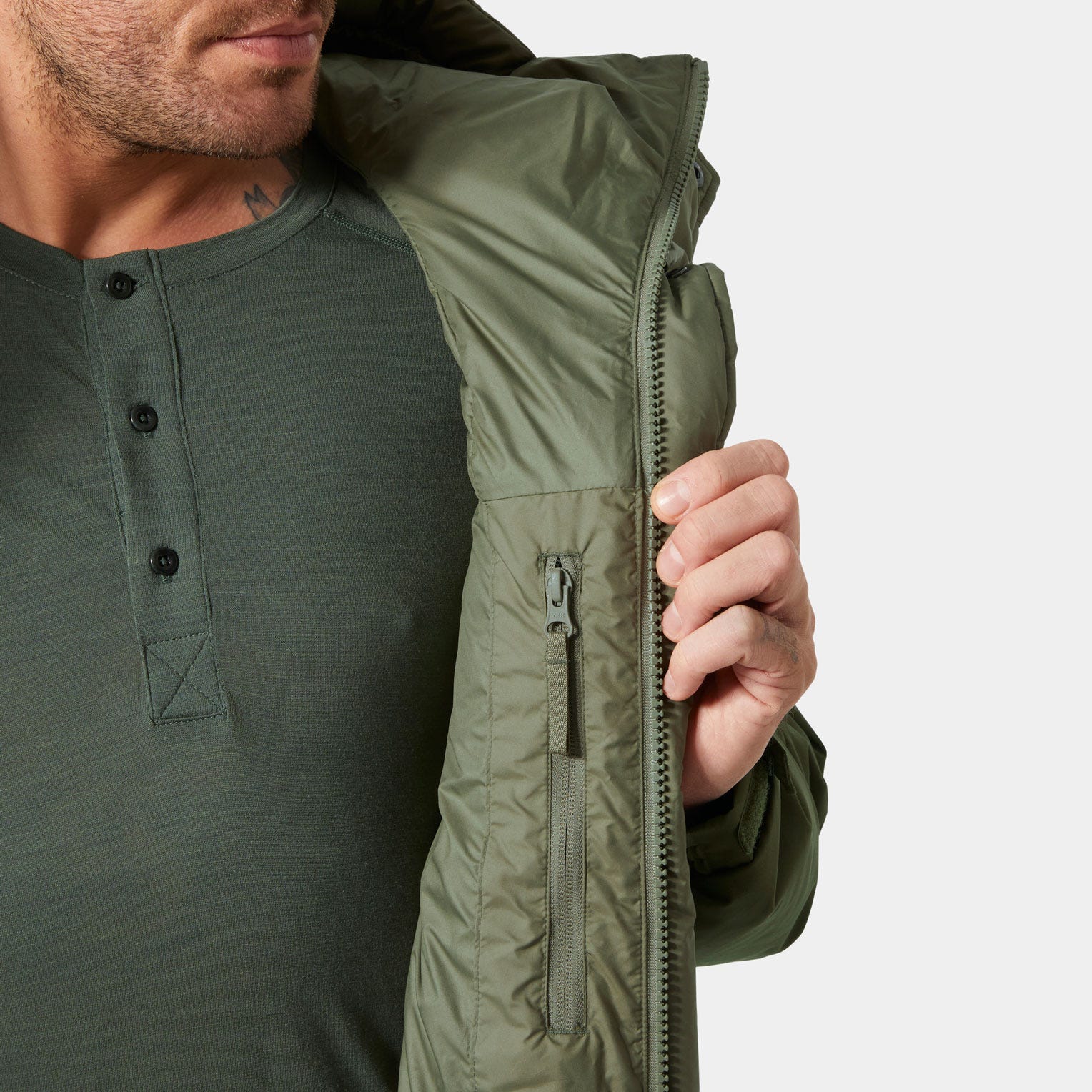Men's Escape Down Jacket - 421 LAV GREEN