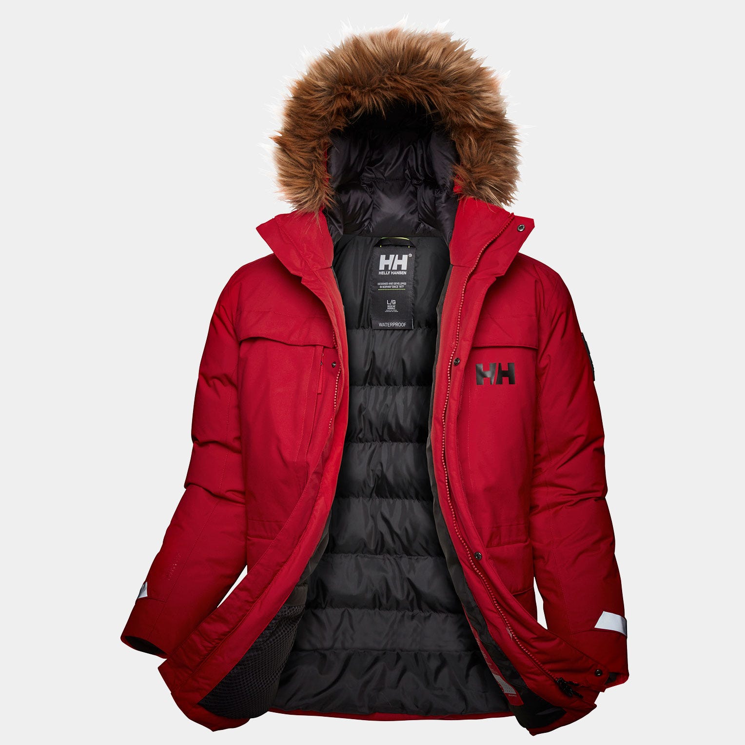 Men's Nordsjo Winter Parka - 162 RED