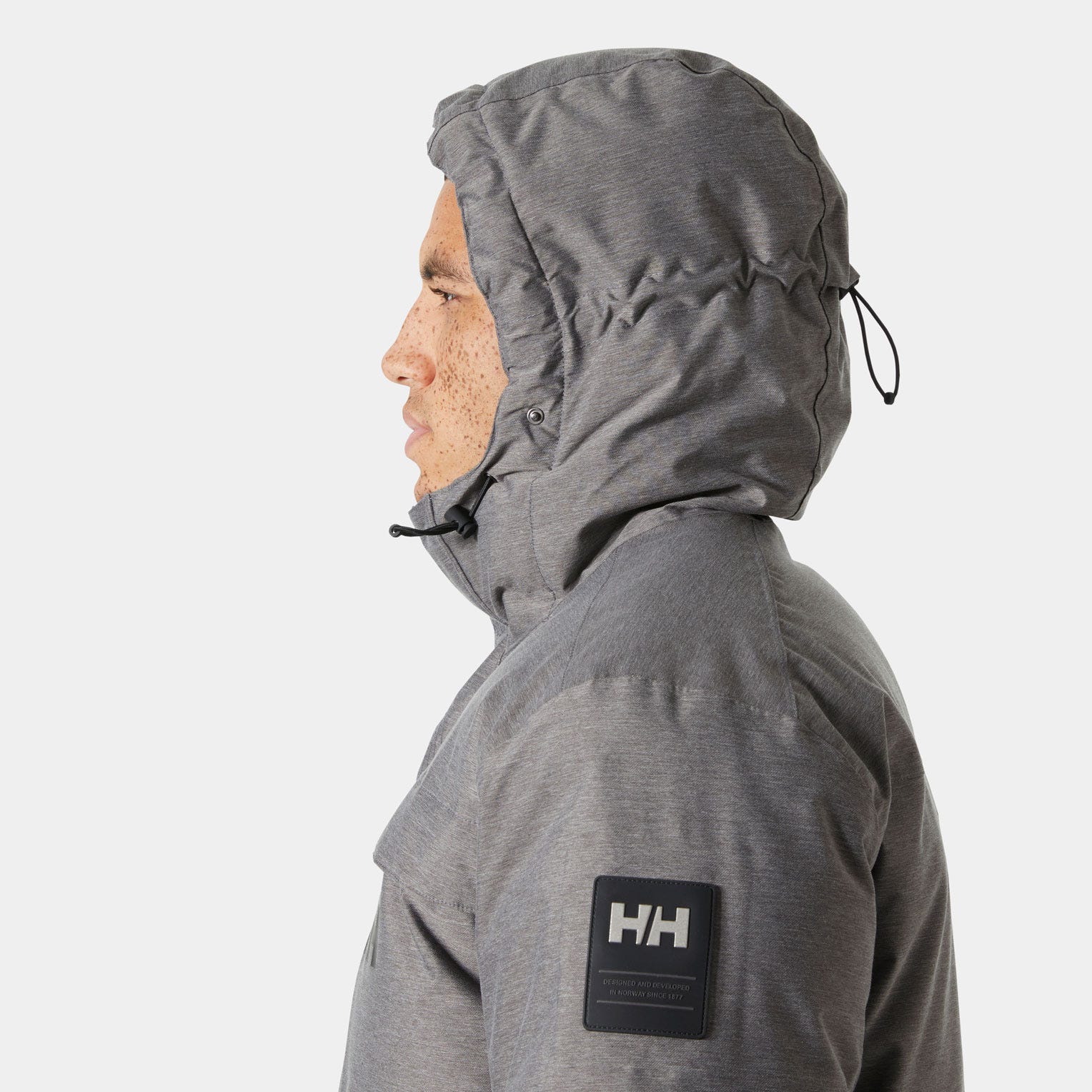 Men's Nordsjo Winter Parka - 949 GREY MELANGE