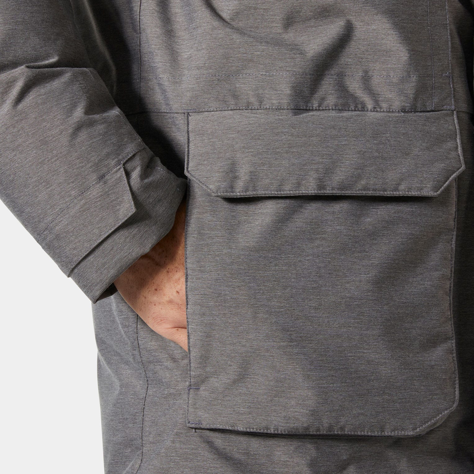 Men's Nordsjo Winter Parka - 949 GREY MELANGE