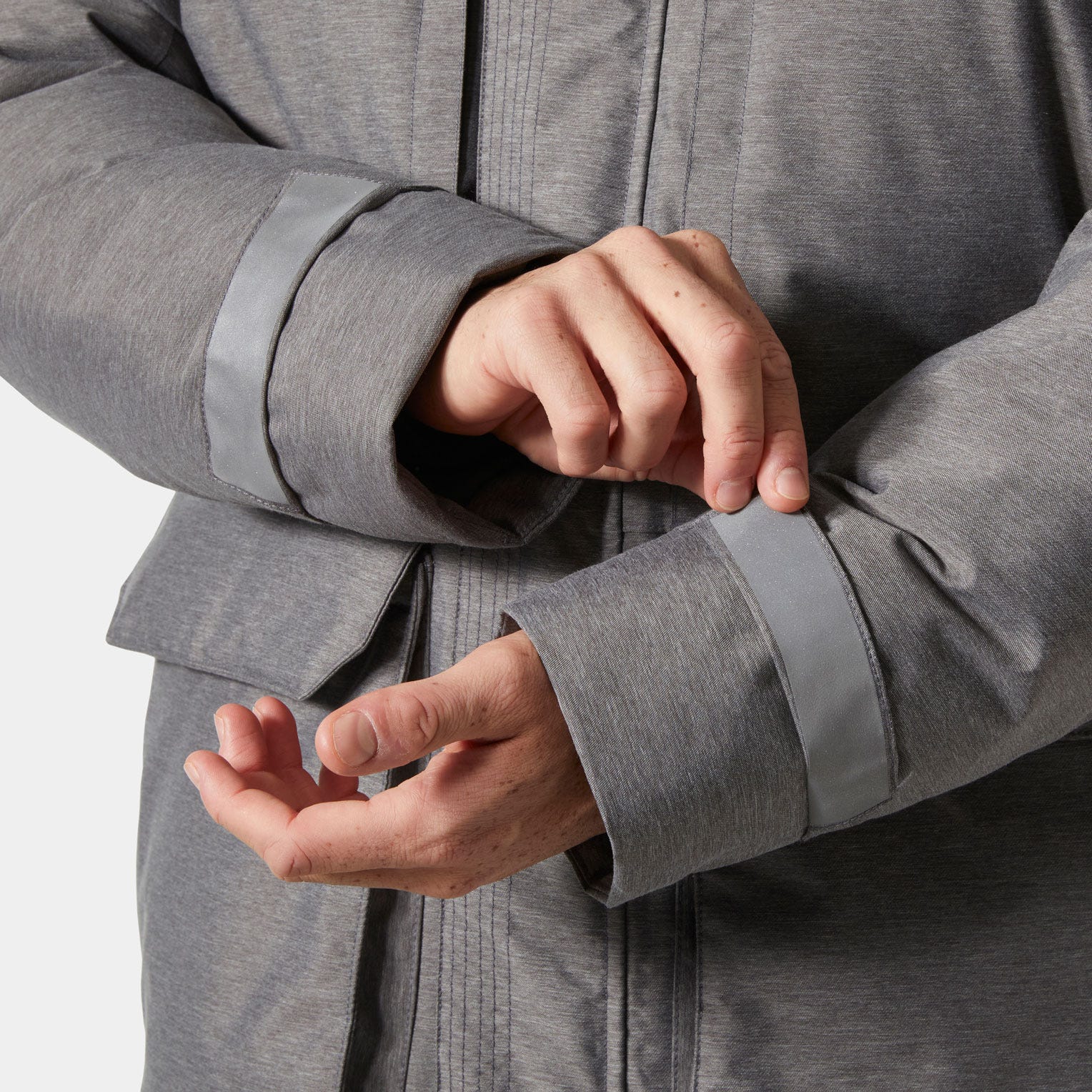 Men's Nordsjo Winter Parka - 949 GREY MELANGE