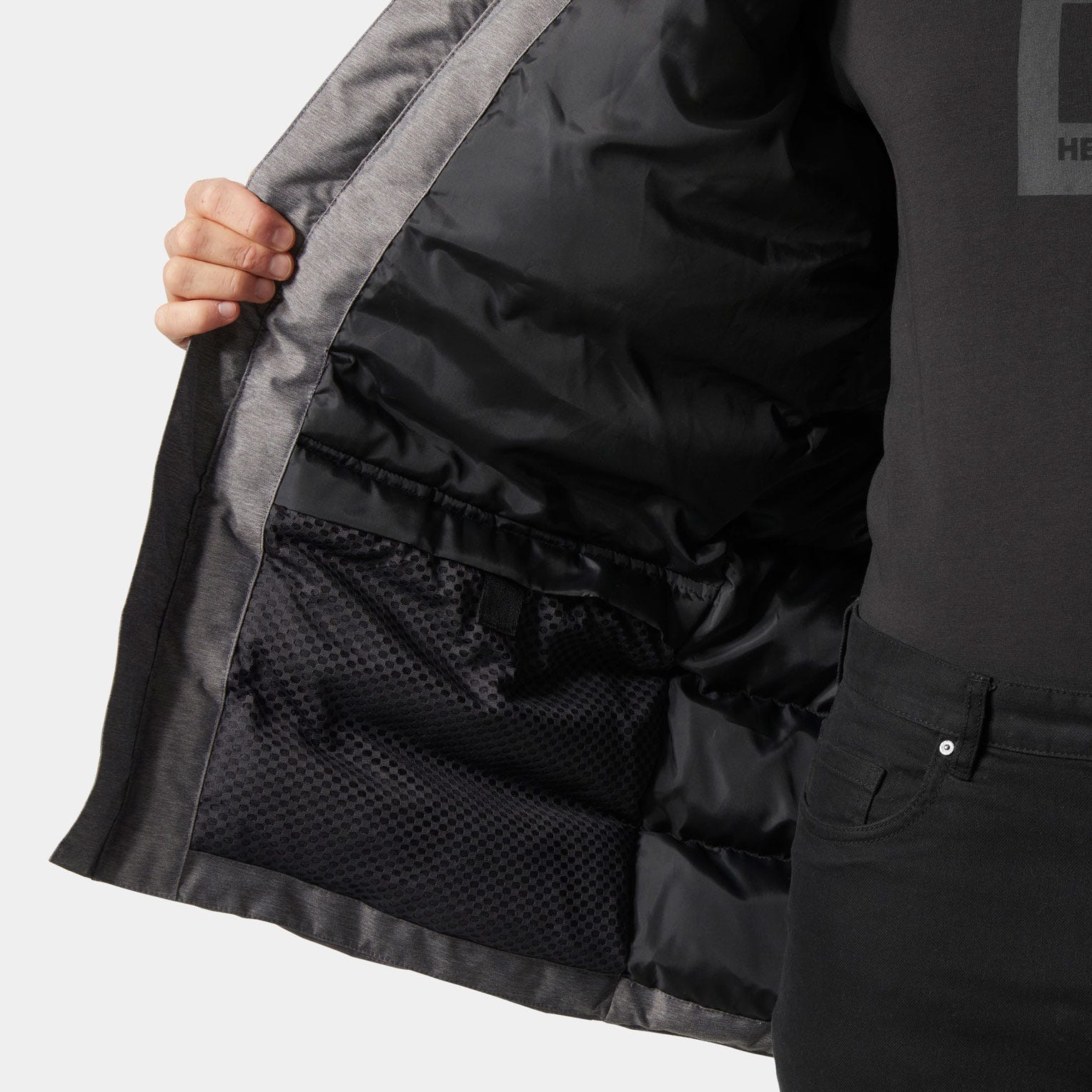 Men's Nordsjo Winter Parka - 949 GREY MELANGE