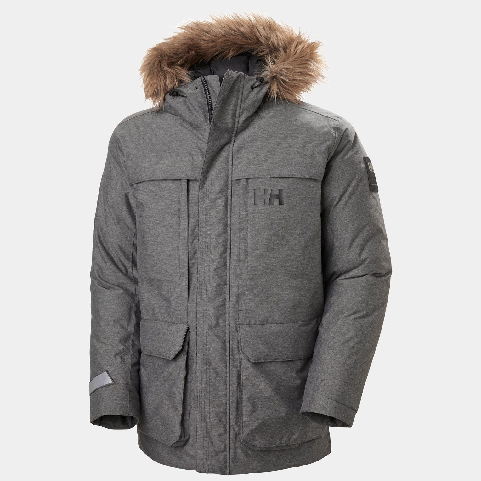 Men's Nordsjo Winter Parka - 949 GREY MELANGE
