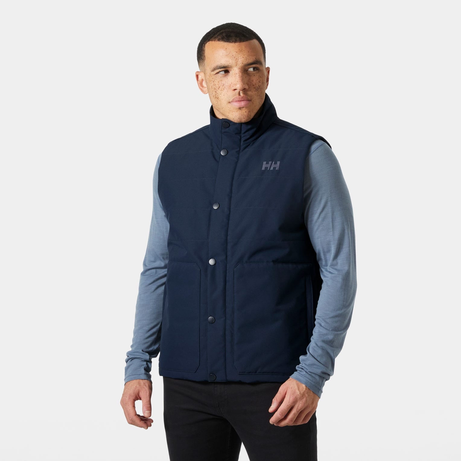 Men's Escape Insulated Vest - 597 NAVY