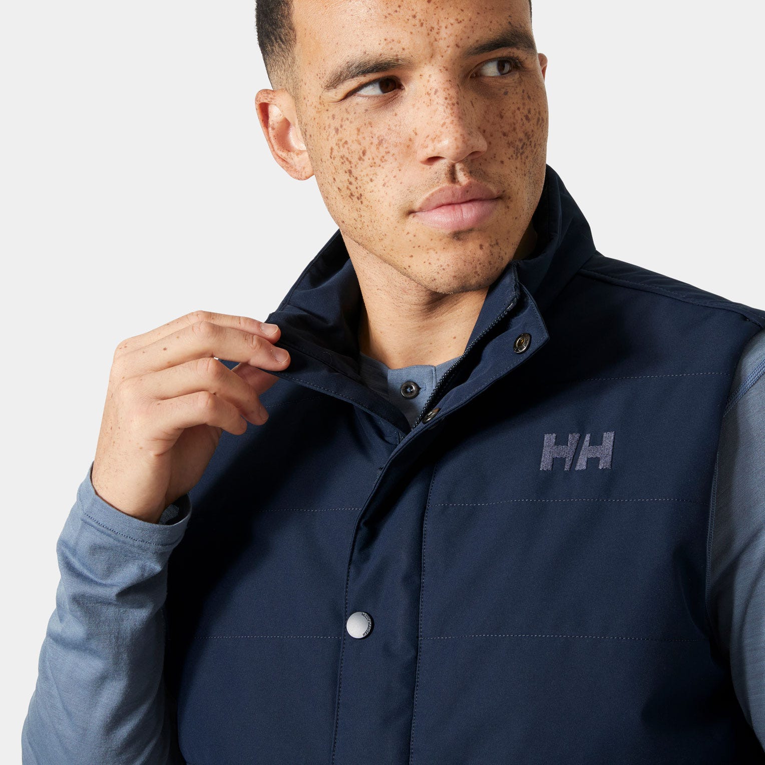 Men's Escape Insulated Vest - 597 NAVY