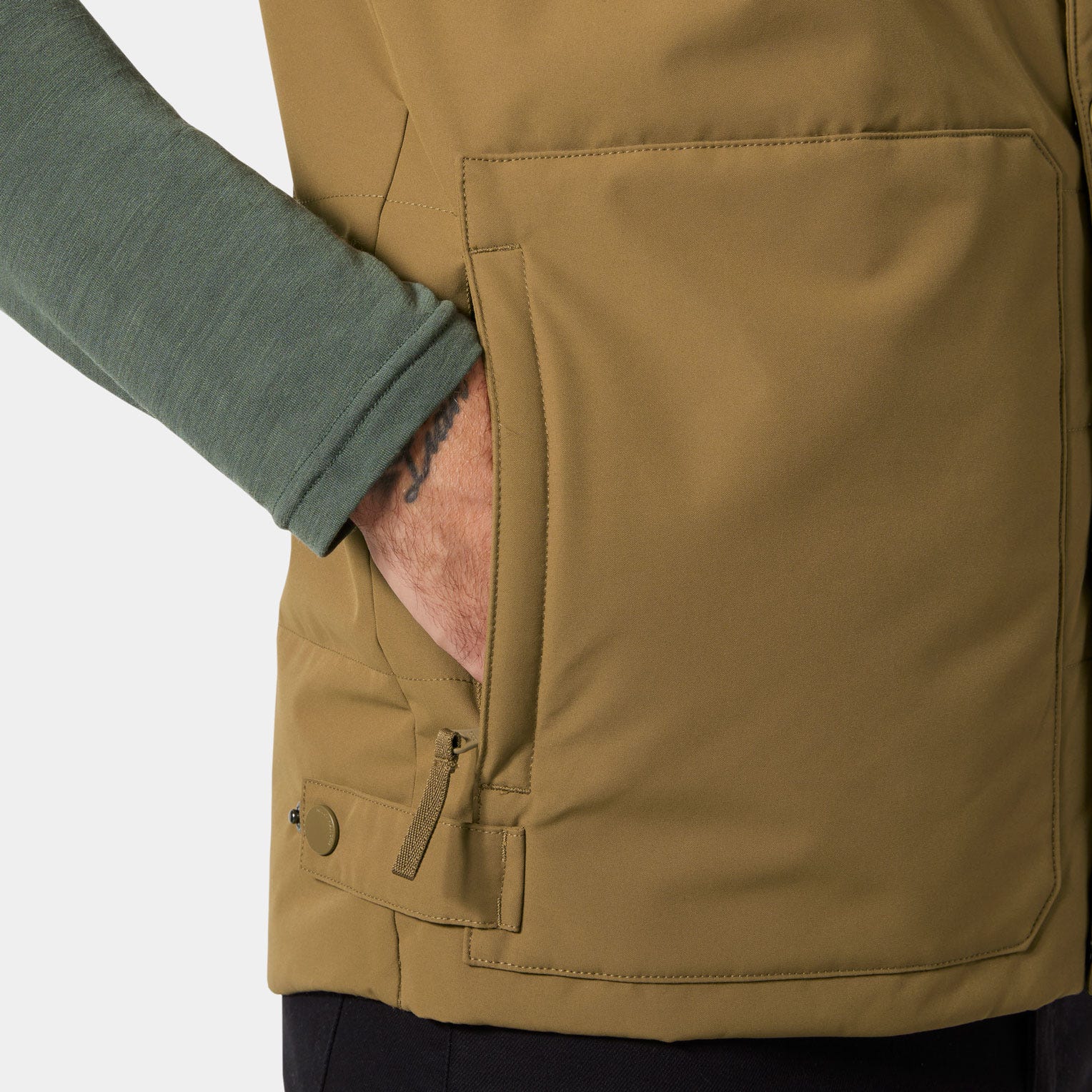 Men's Escape Insulated Vest - 718 SEPIA
