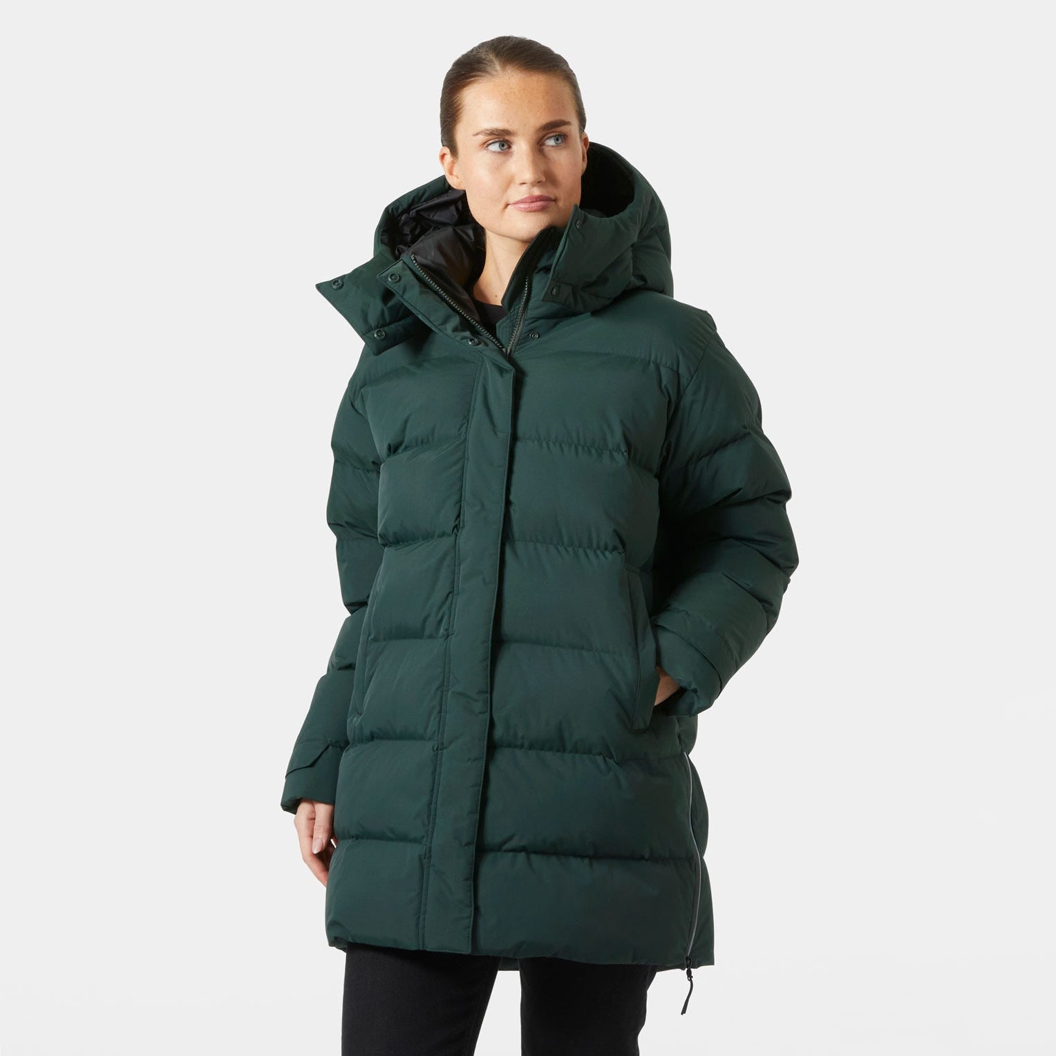 Women's Aspire Puffy Parka - 418 DARK JUNGLE