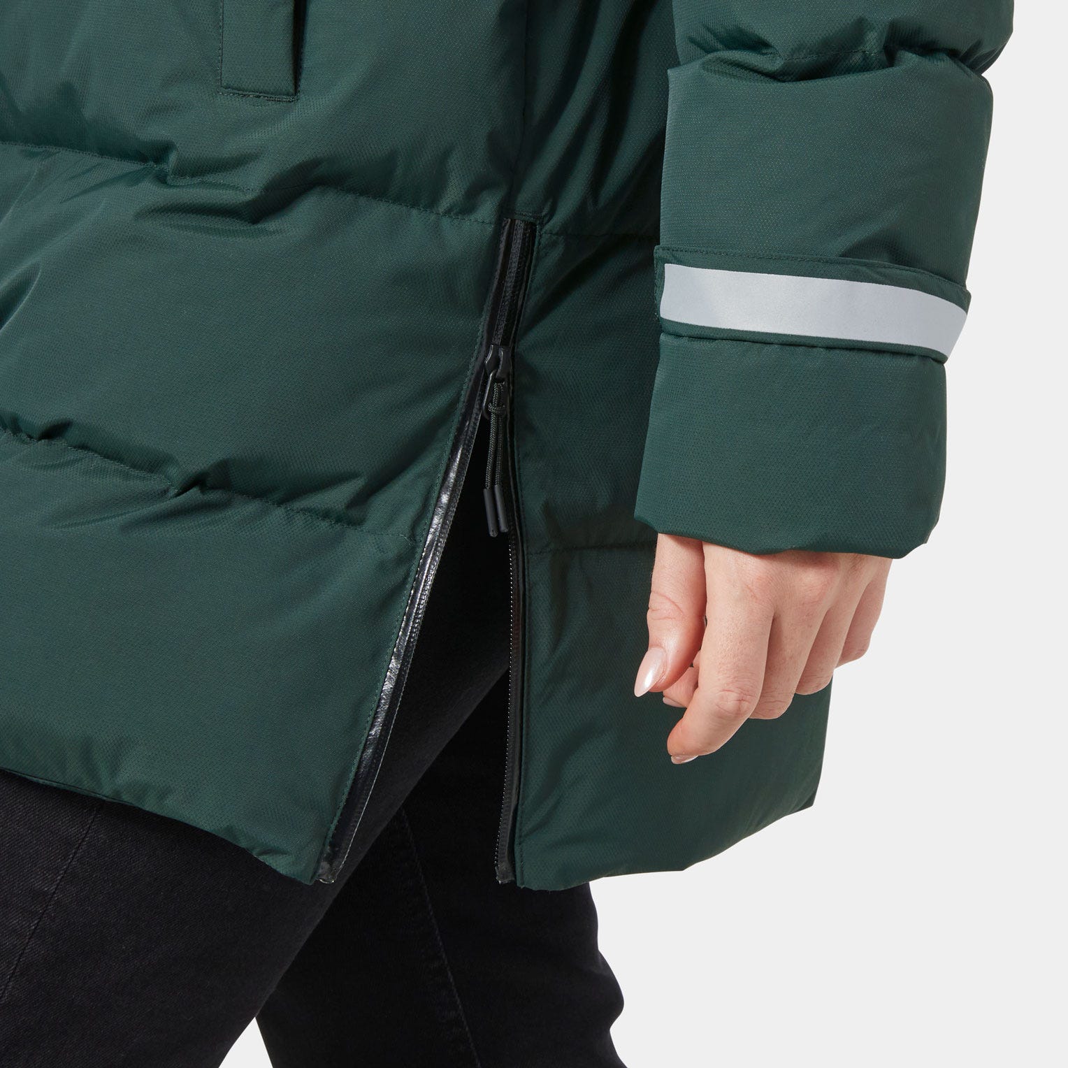 Women's Aspire Puffy Parka - 418 DARK JUNGLE