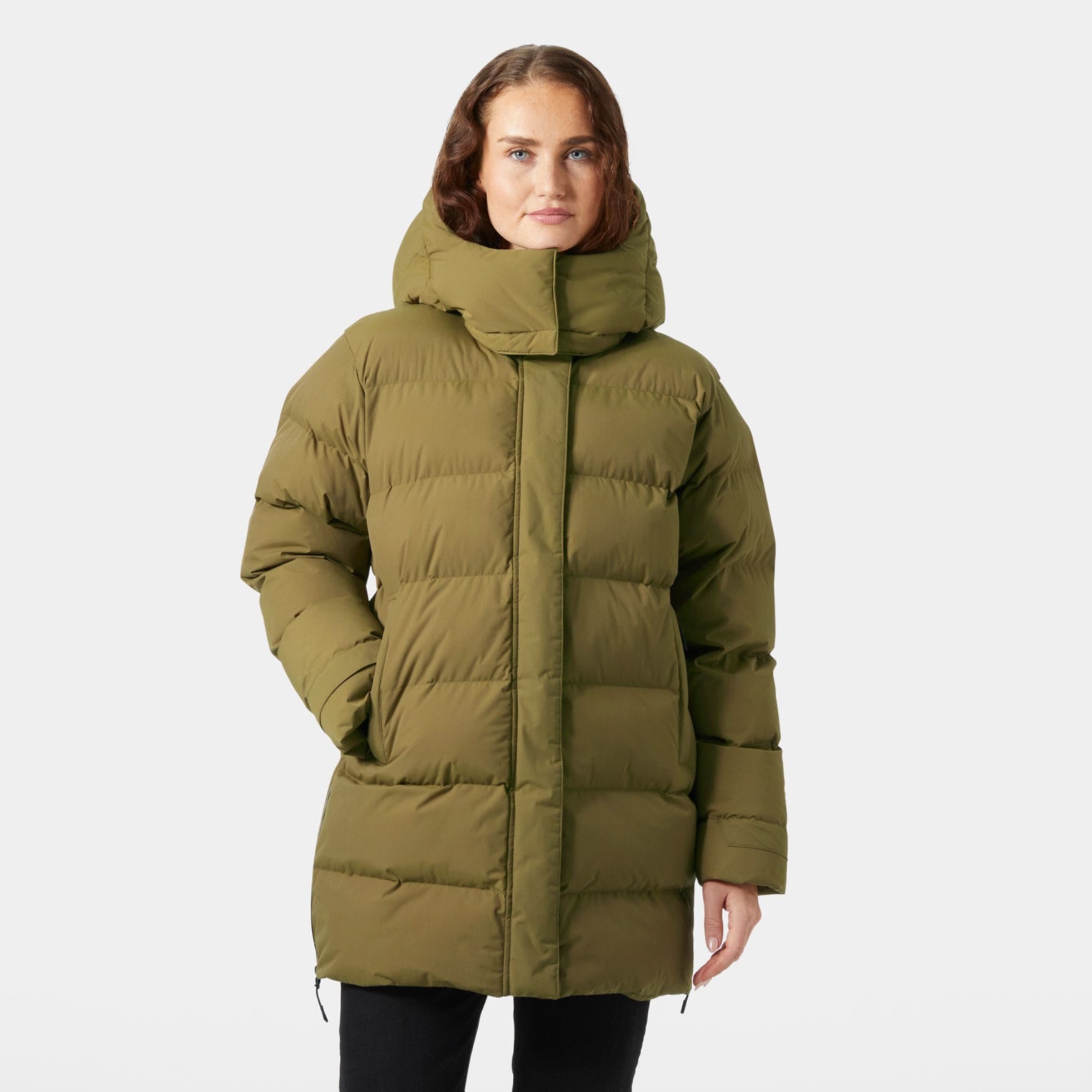 Women's Aspire Puffy Parka - 718 SEPIA