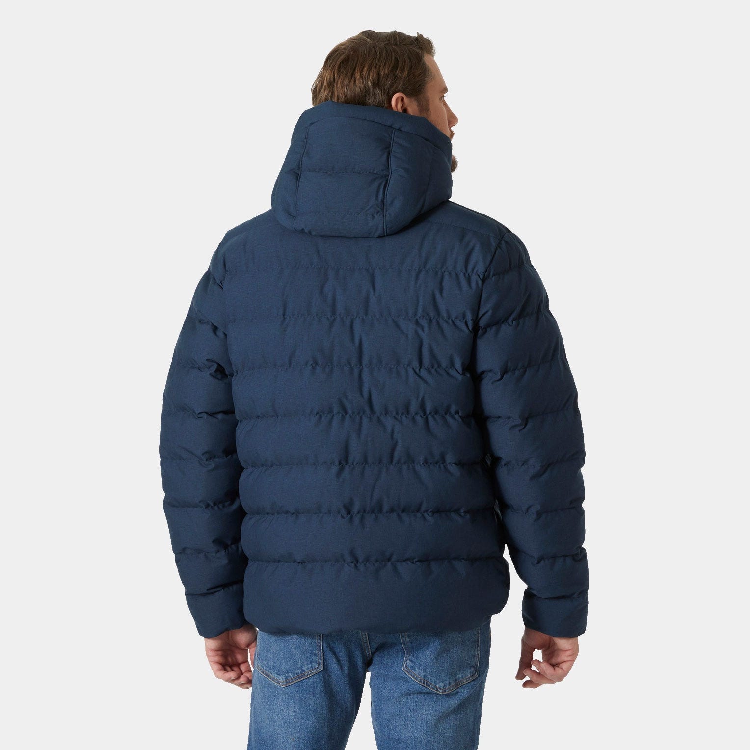 Men's Alby Puffy Jacket - 597 NAVY MELANGE
