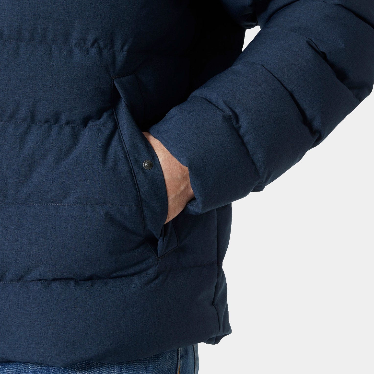 Men's Alby Puffy Jacket - 597 NAVY MELANGE
