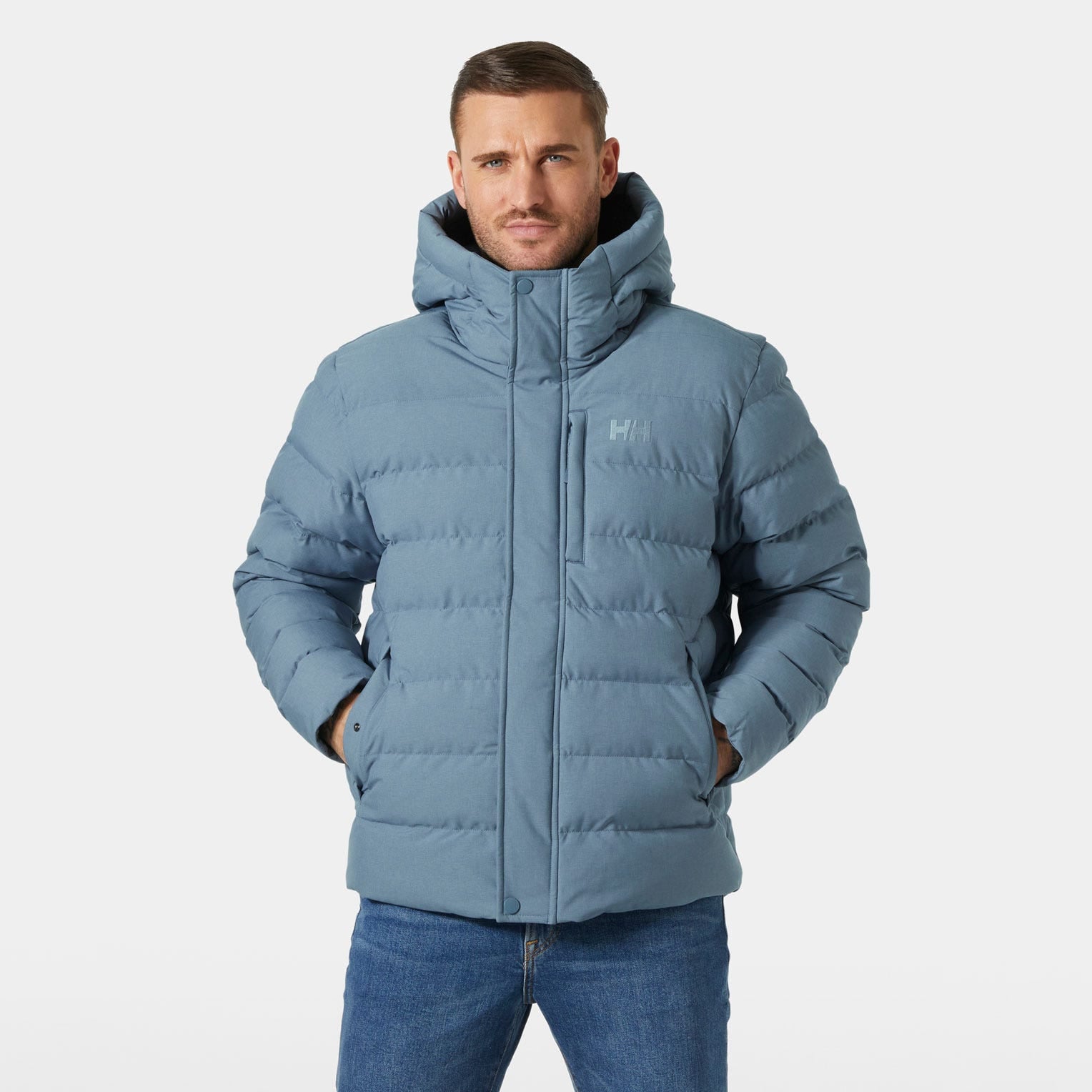 Men's Alby Puffy Jacket - 601 WASHED NAVY