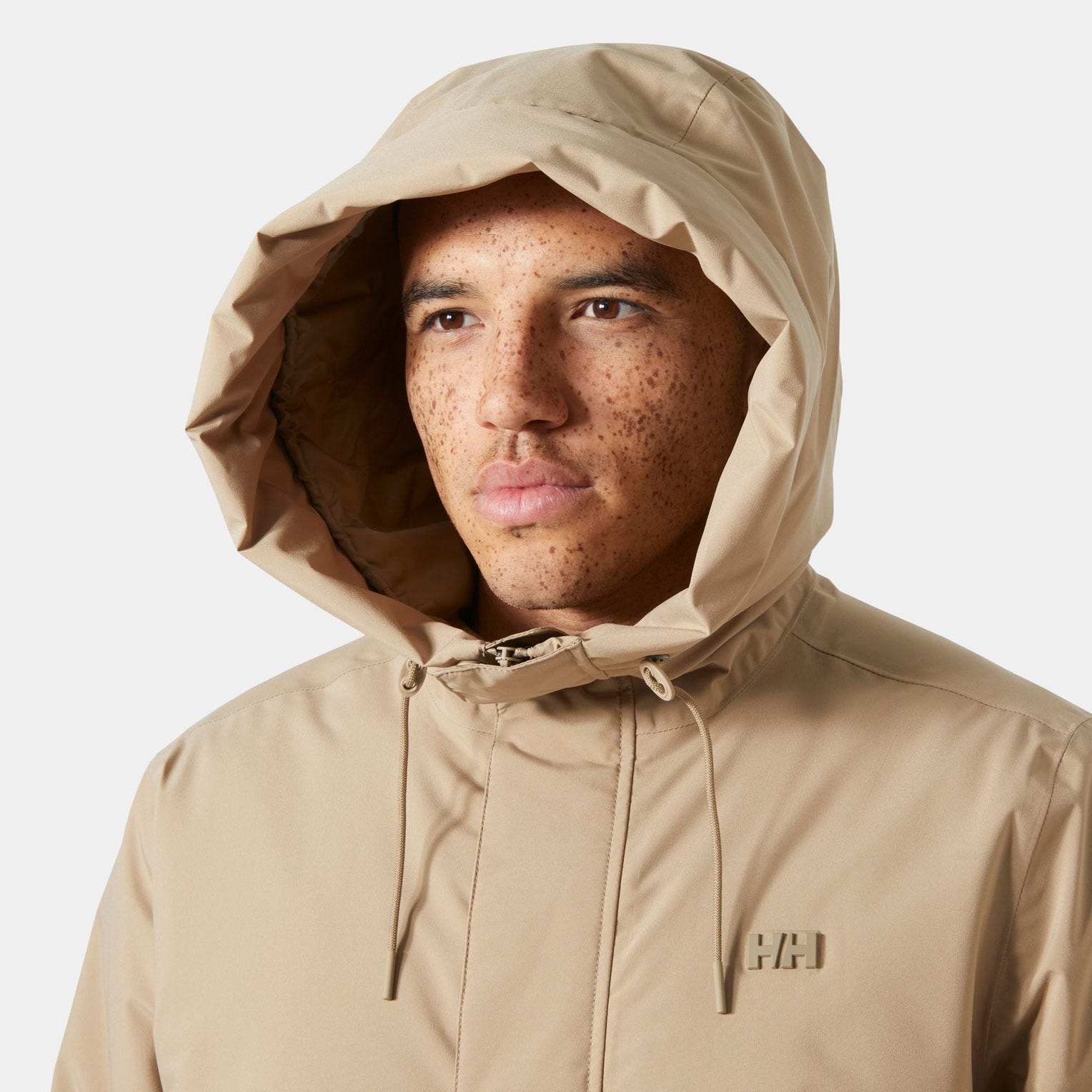 Men's Munich Insulated Raincoat - 757 PEBBLE