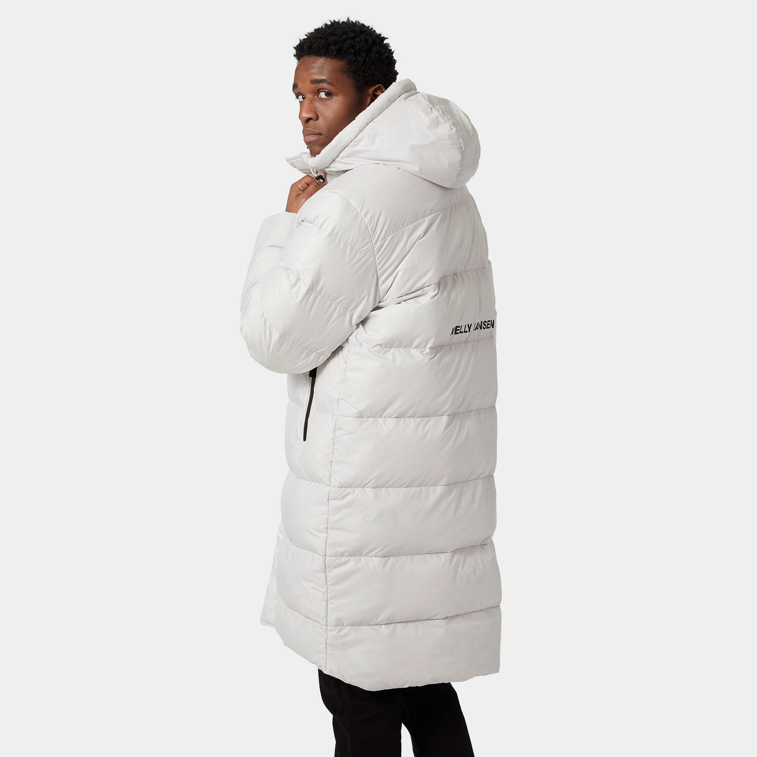 Men's Active Long Winter Parka - 823 NIMBUS CLOUD