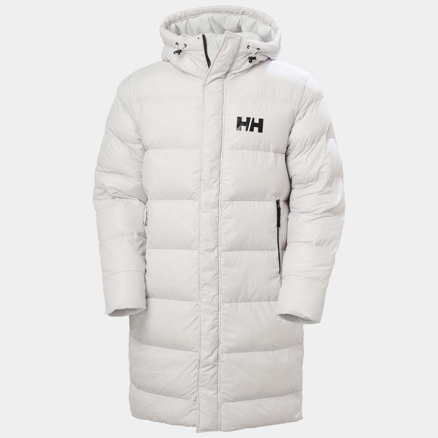 Men's Active Long Winter Parka - 823 NIMBUS CLOUD