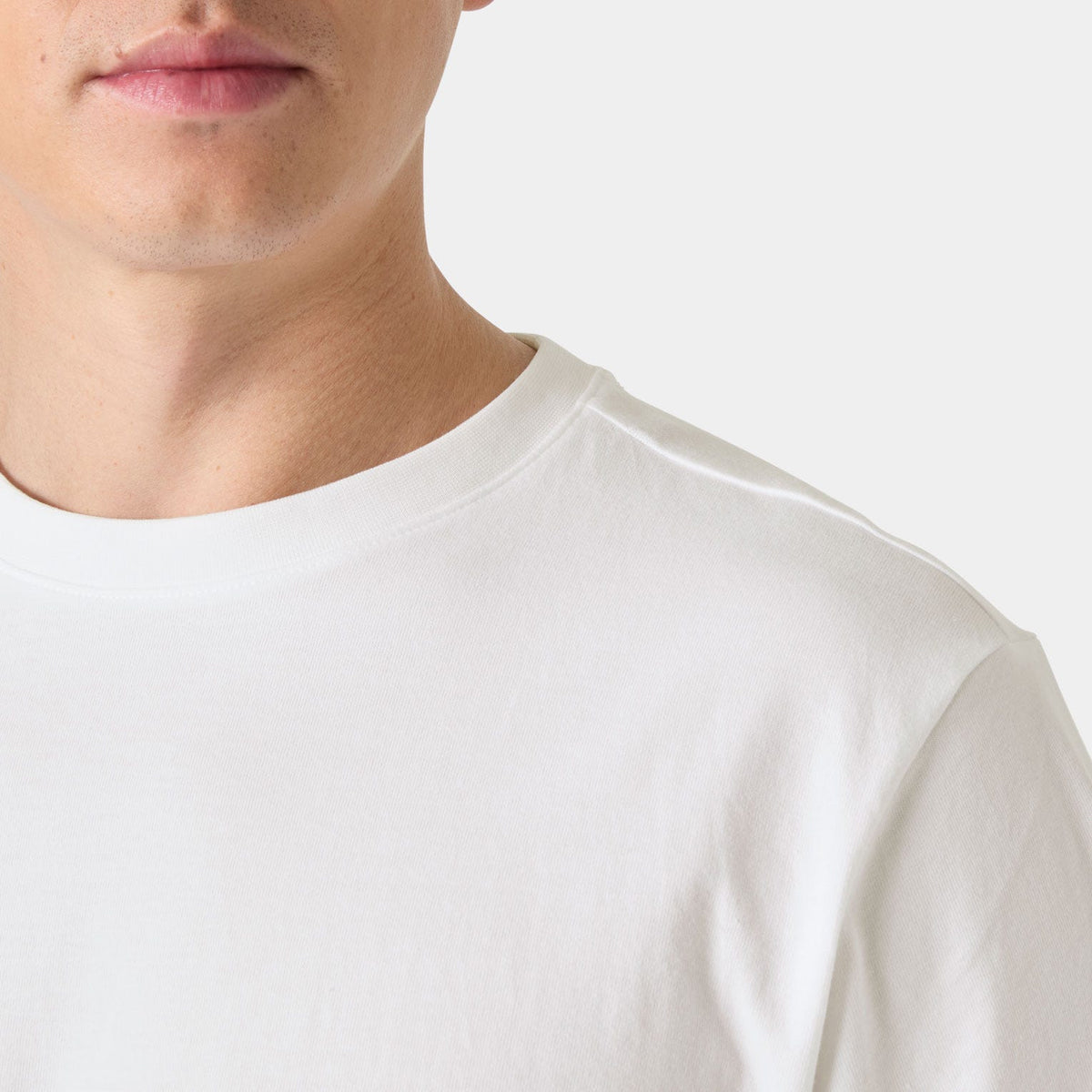 Men's 2-Pack HH Cotton T-Shirts - 001 WHITE