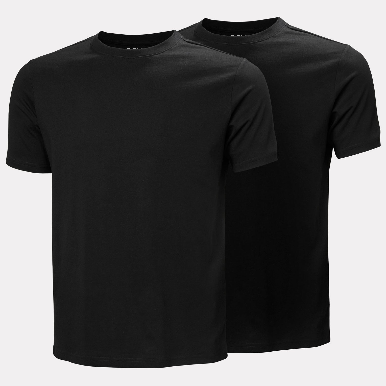 Men's 2-Pack HH Cotton T-Shirts - 990 BLACK