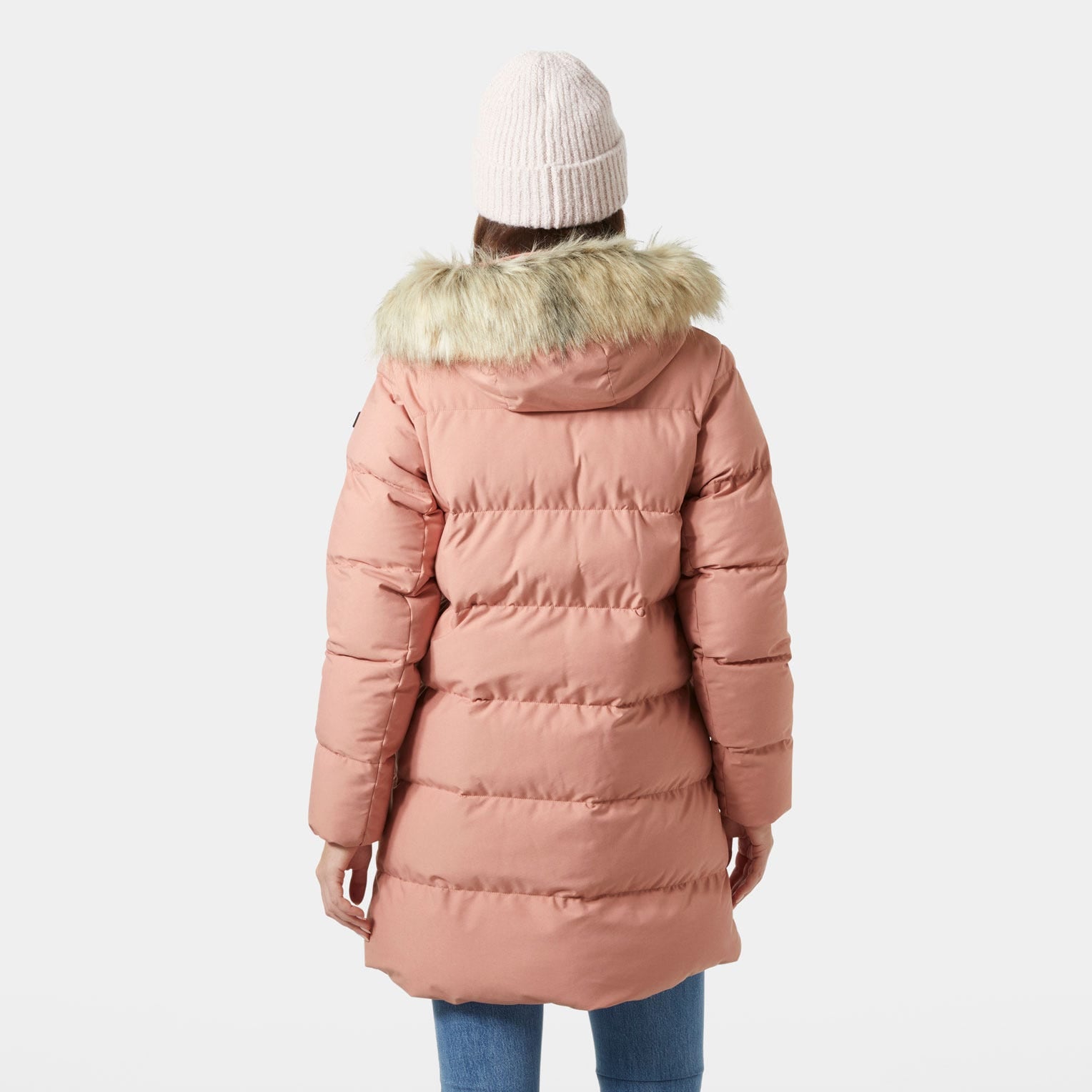 Women’s Blossom Puffy Winter Parka - 096 ASH ROSE
