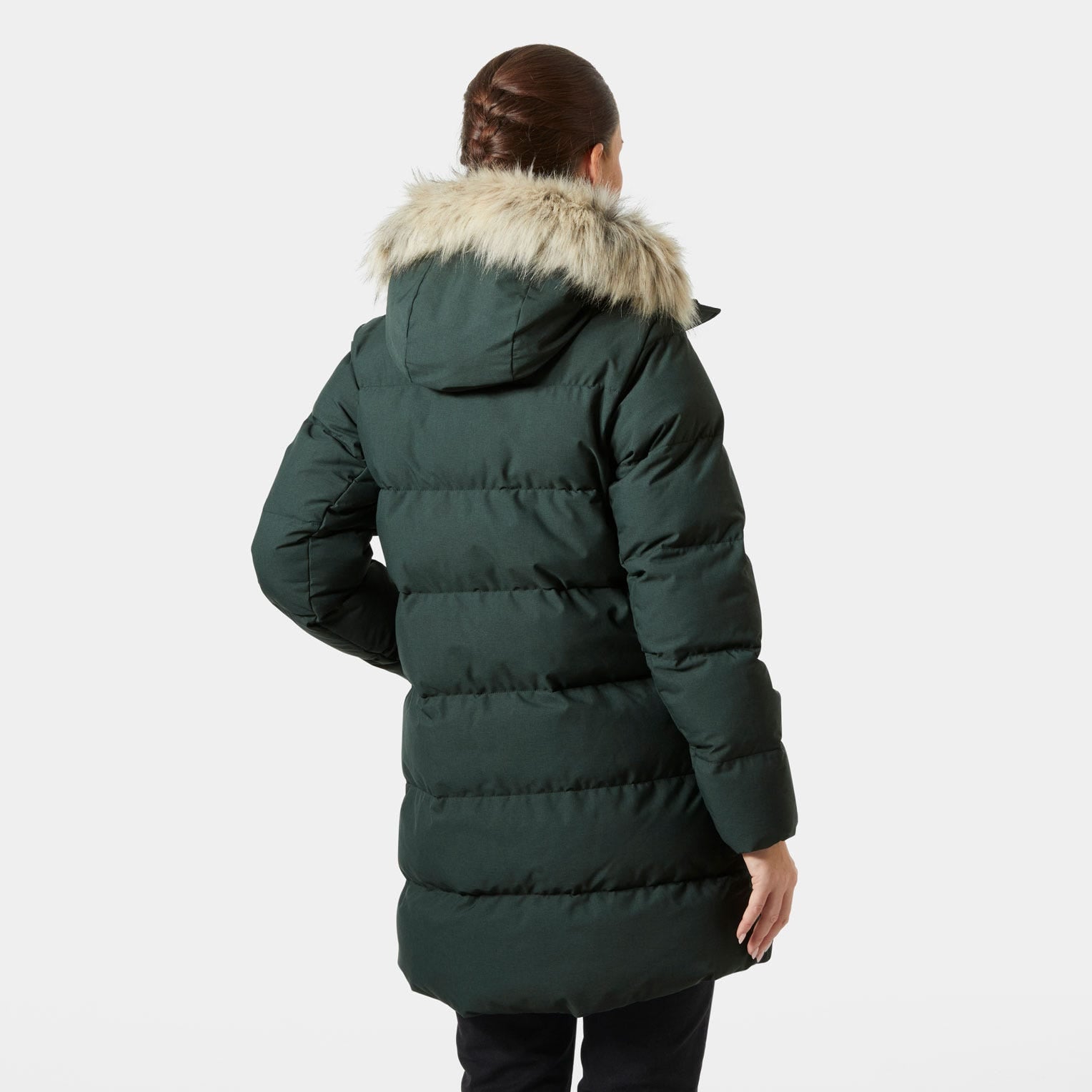 Women’s Blossom Puffy Winter Parka - 418 DARK JUNGLE