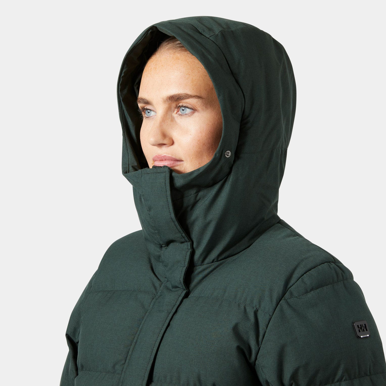 Women’s Blossom Puffy Winter Parka - 418 DARK JUNGLE