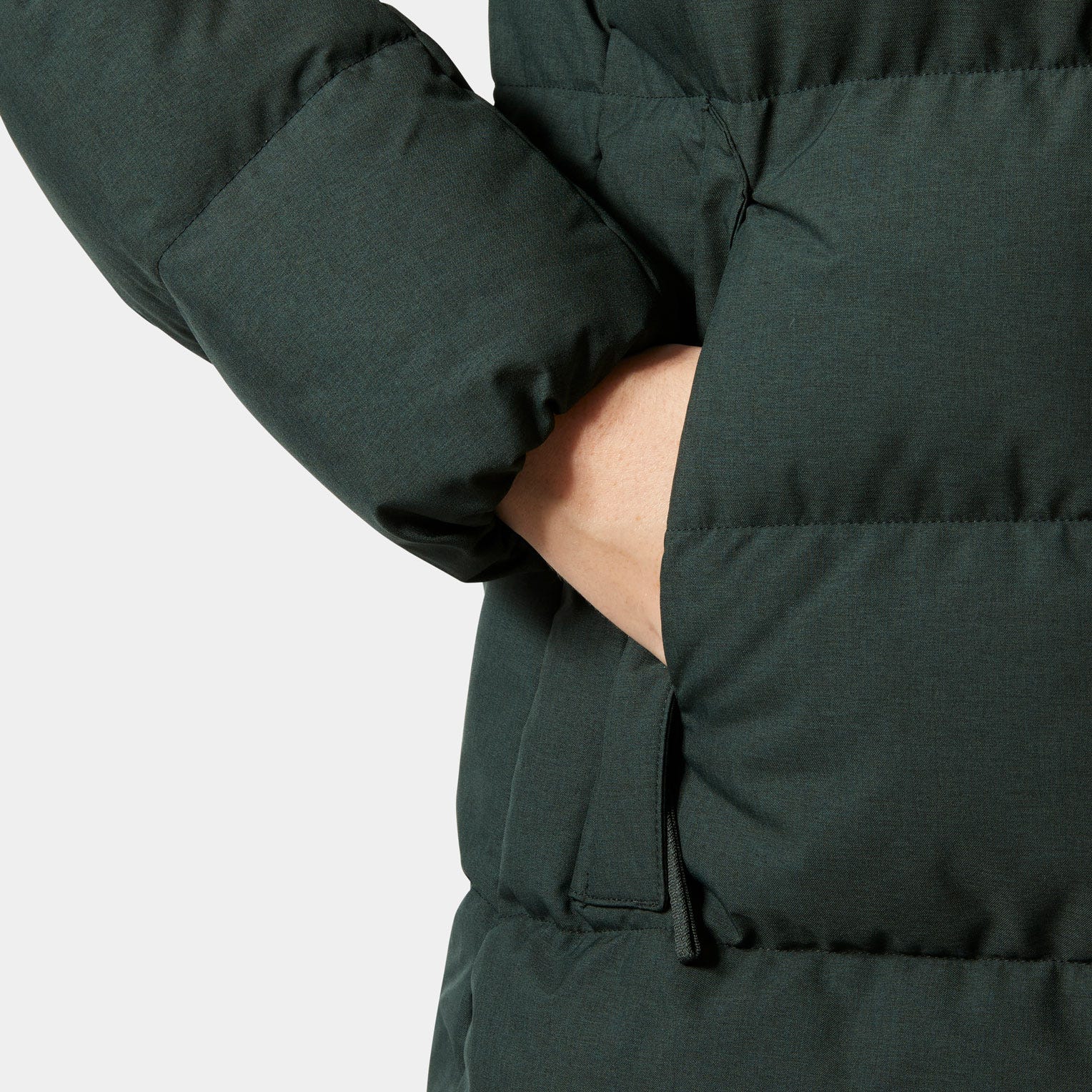 Women’s Blossom Puffy Winter Parka - 418 DARK JUNGLE