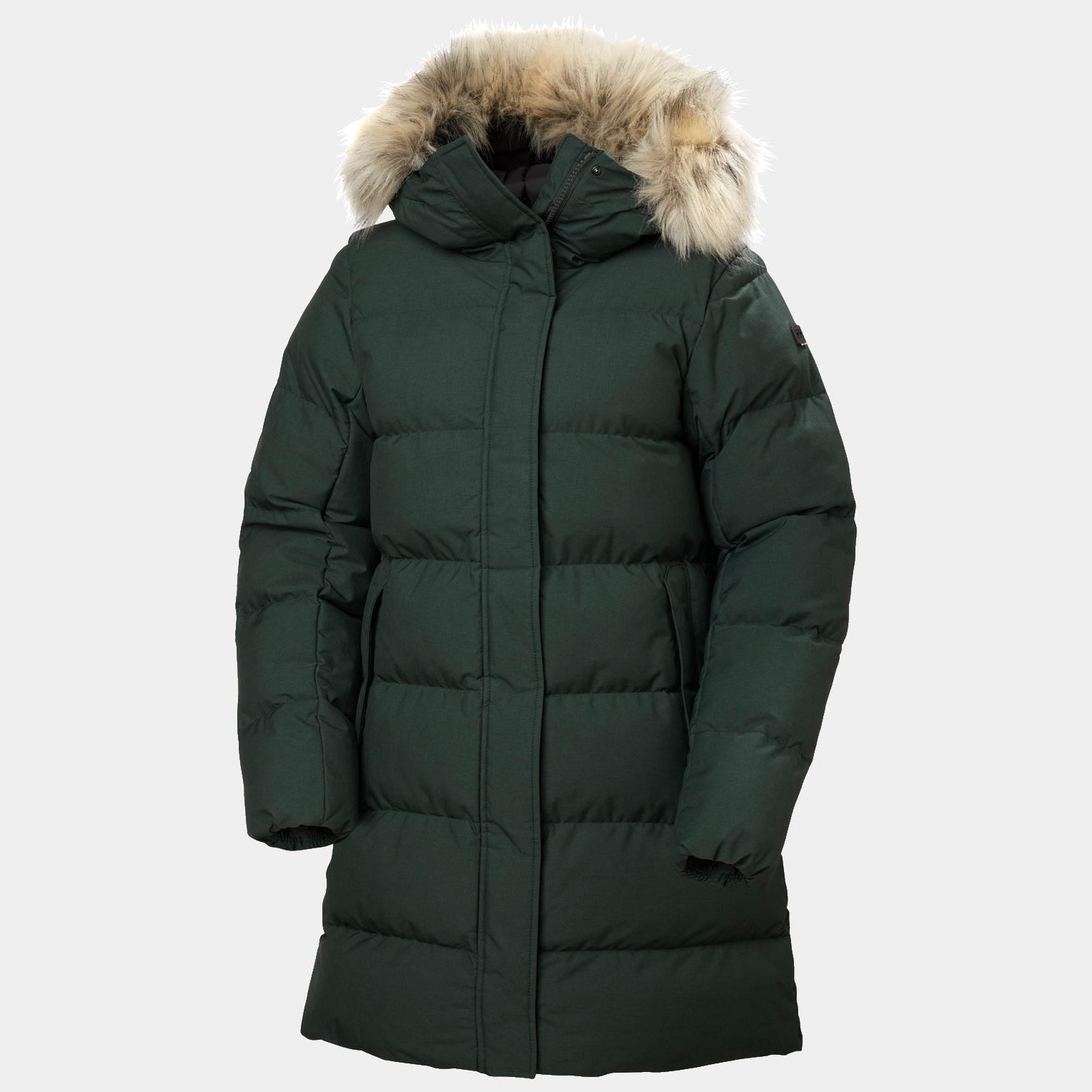 Women’s Blossom Puffy Winter Parka - 418 DARK JUNGLE
