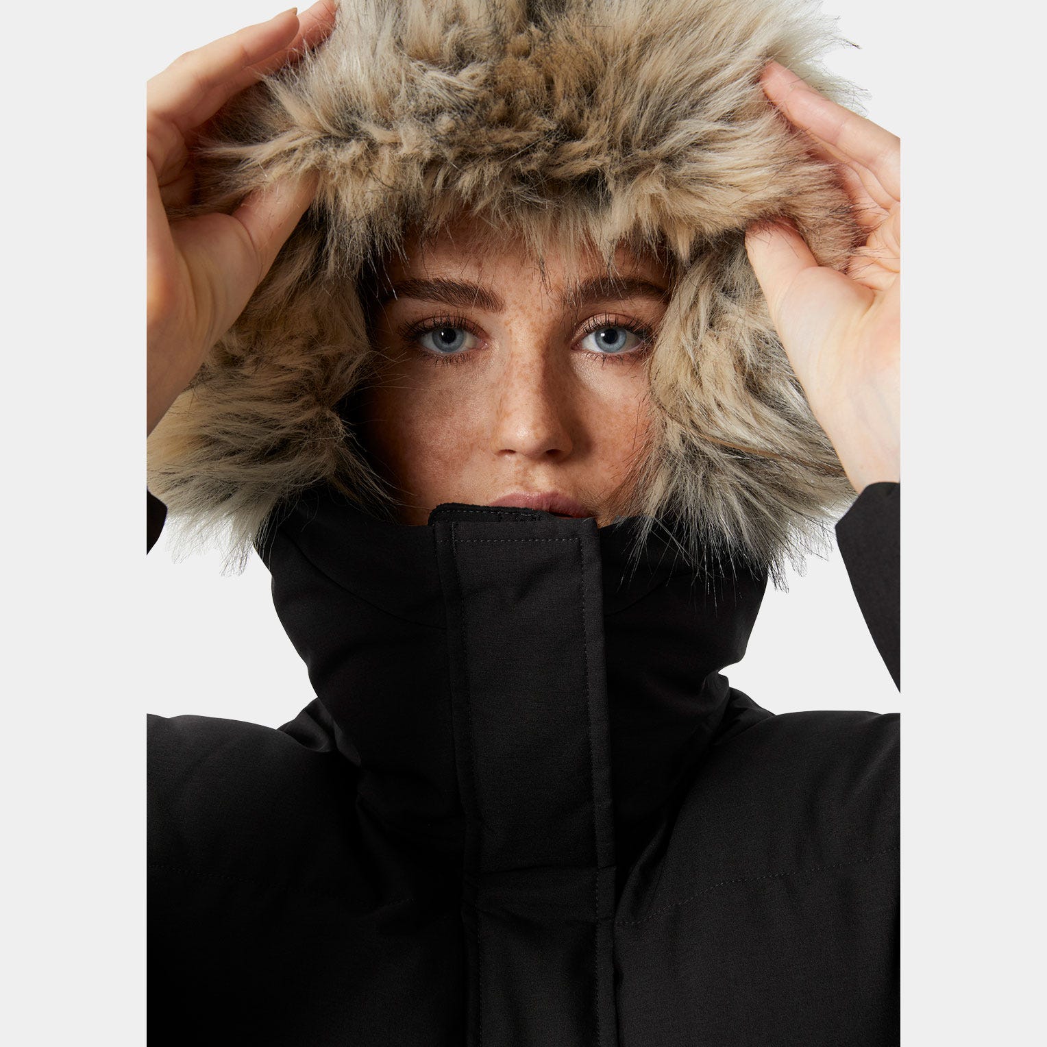 Women’s Blossom Puffy Winter Parka - 990 BLACK