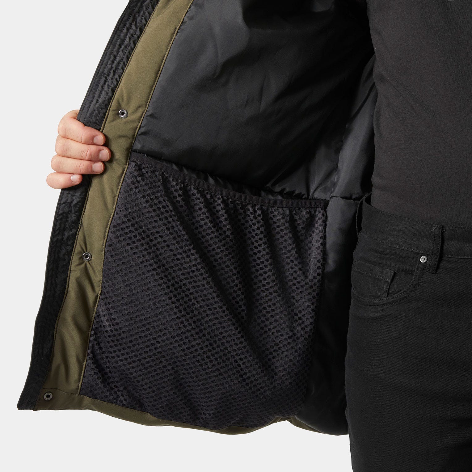 Men's Reine Parka - 431 UTILITY GREEN