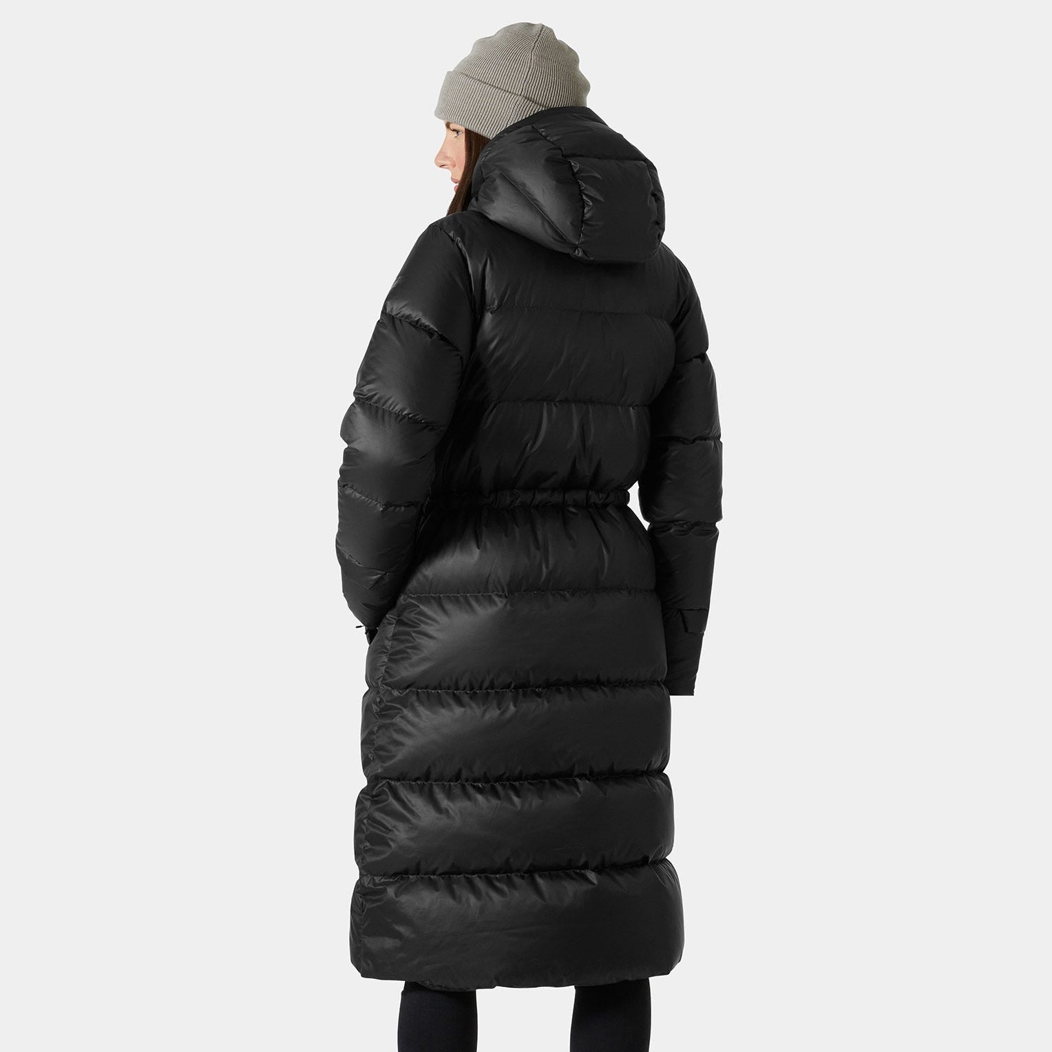 Women's Essence Long Down Coat - 990 BLACK