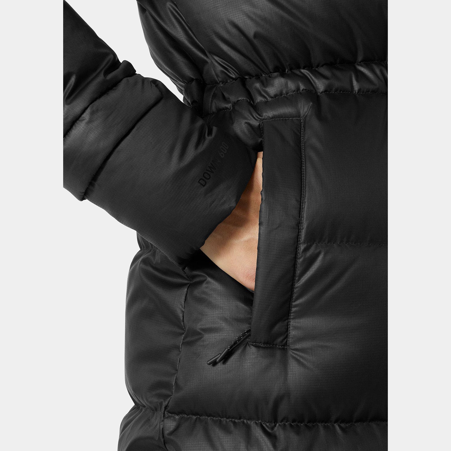 Women's Essence Long Down Coat - 990 BLACK