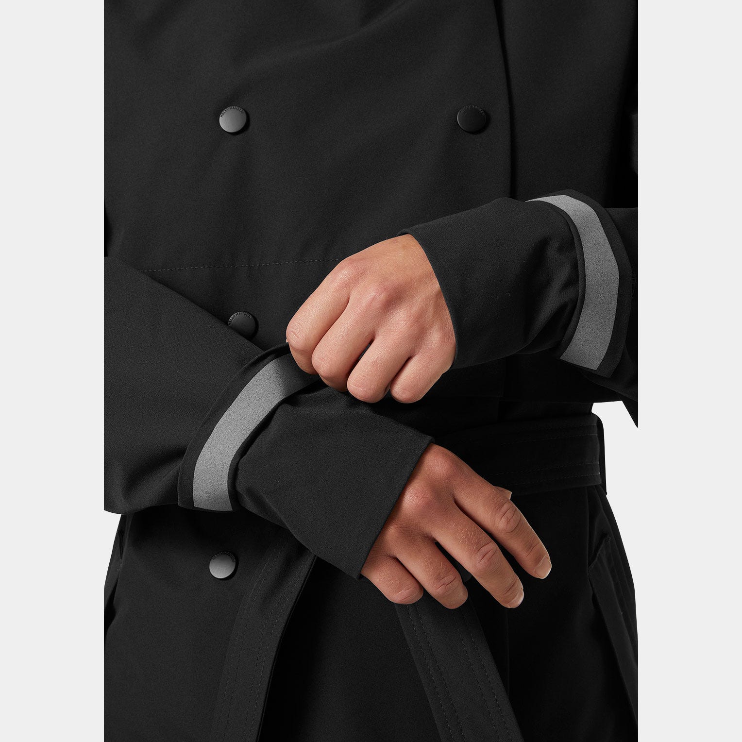 Women's Jane Trench - 990 BLACK