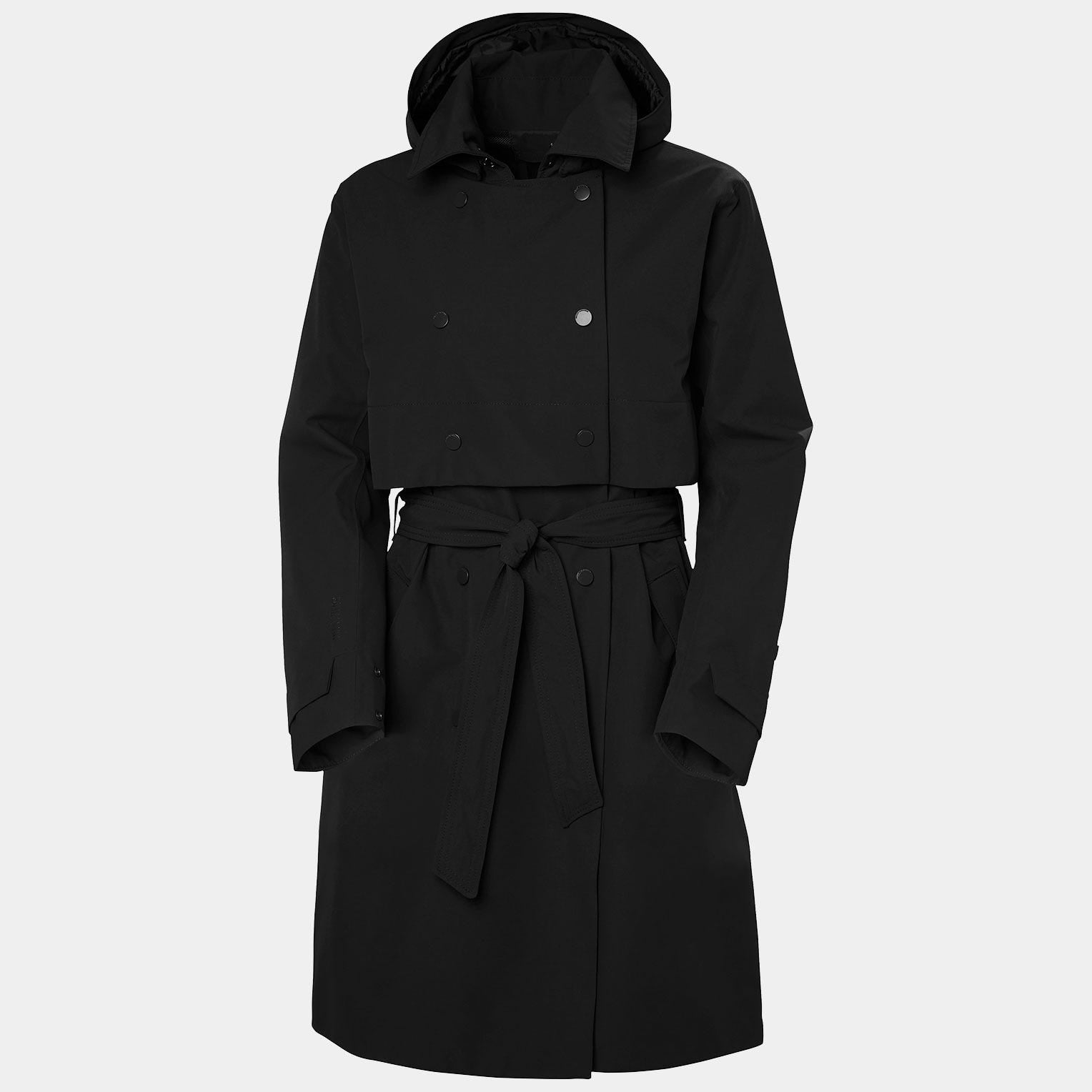 Women's Jane Trench - 990 BLACK