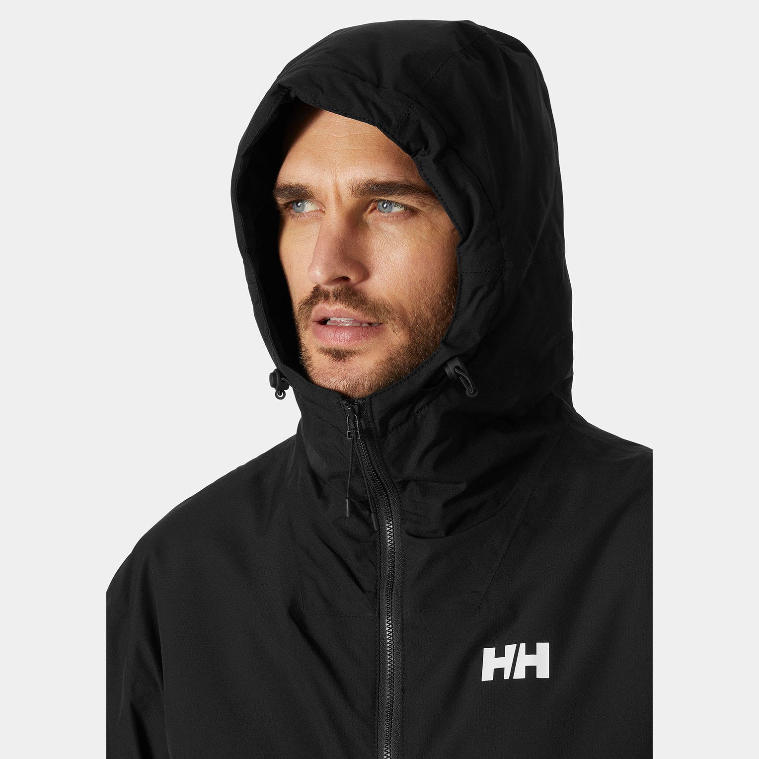 Men's Ervik Insulated Rain Jacket - 990 BLACK