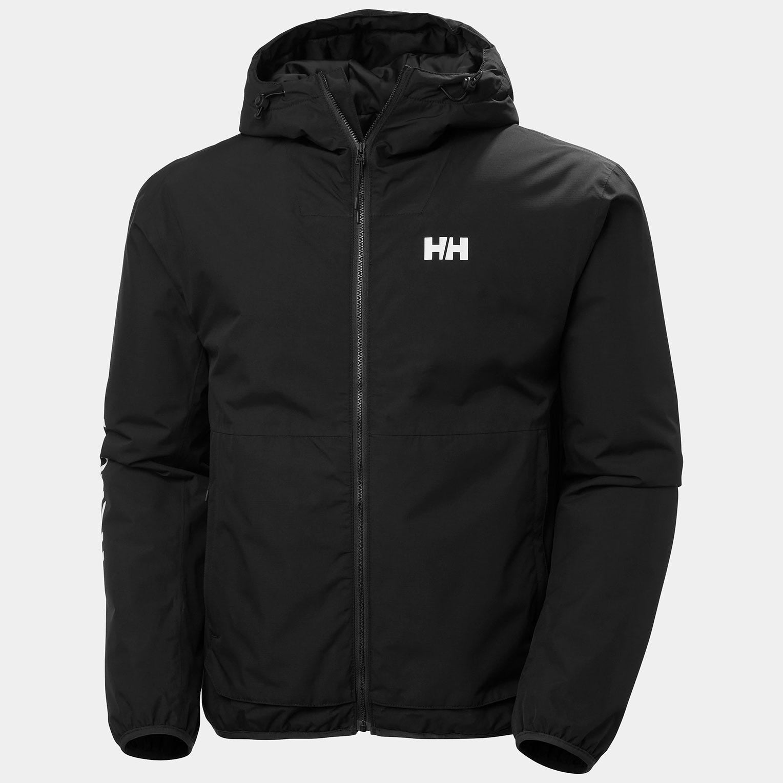 Men's Ervik Insulated Rain Jacket - 990 BLACK