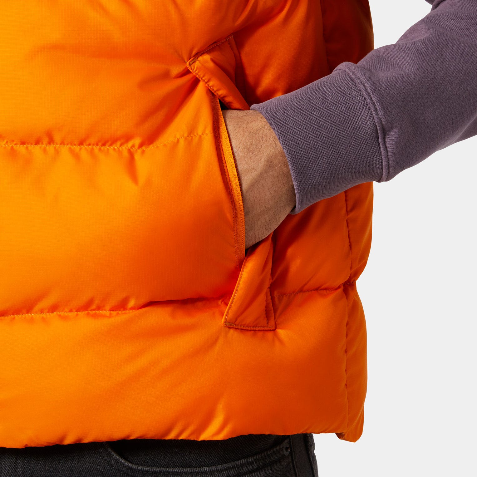 Men's Active Puffy Vest - 322 PAPAYA