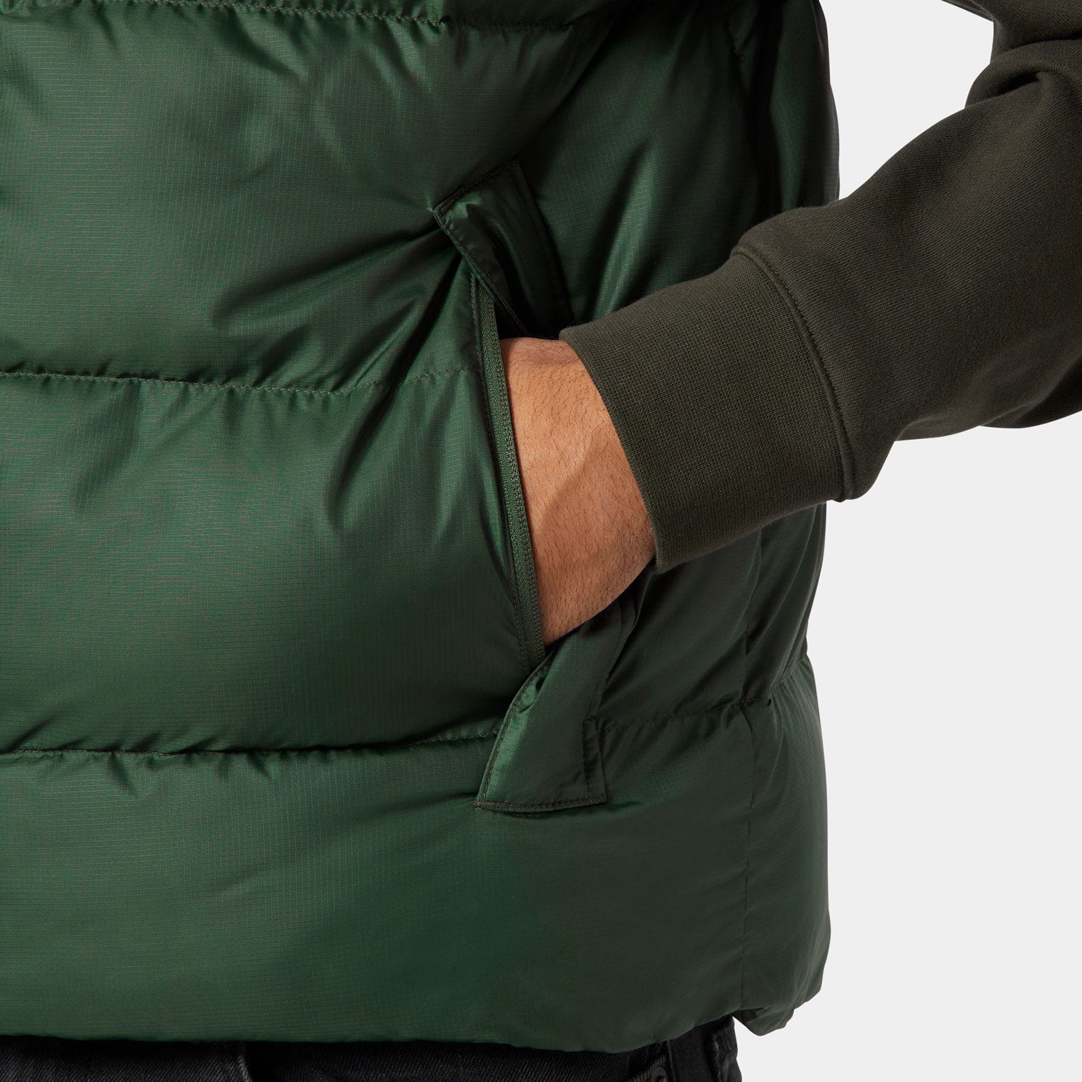 Men's Active Puffy Vest - 390 JUNGLE GREEN