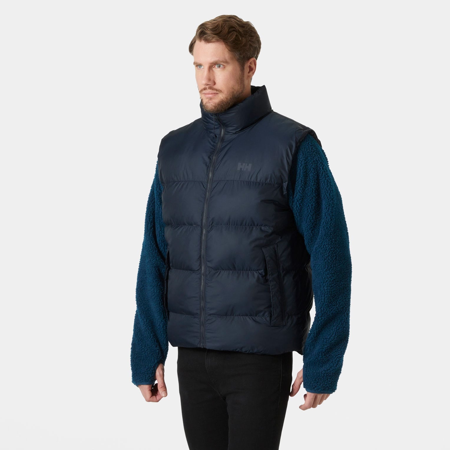 Men's Active Puffy Vest - 599 NAVY