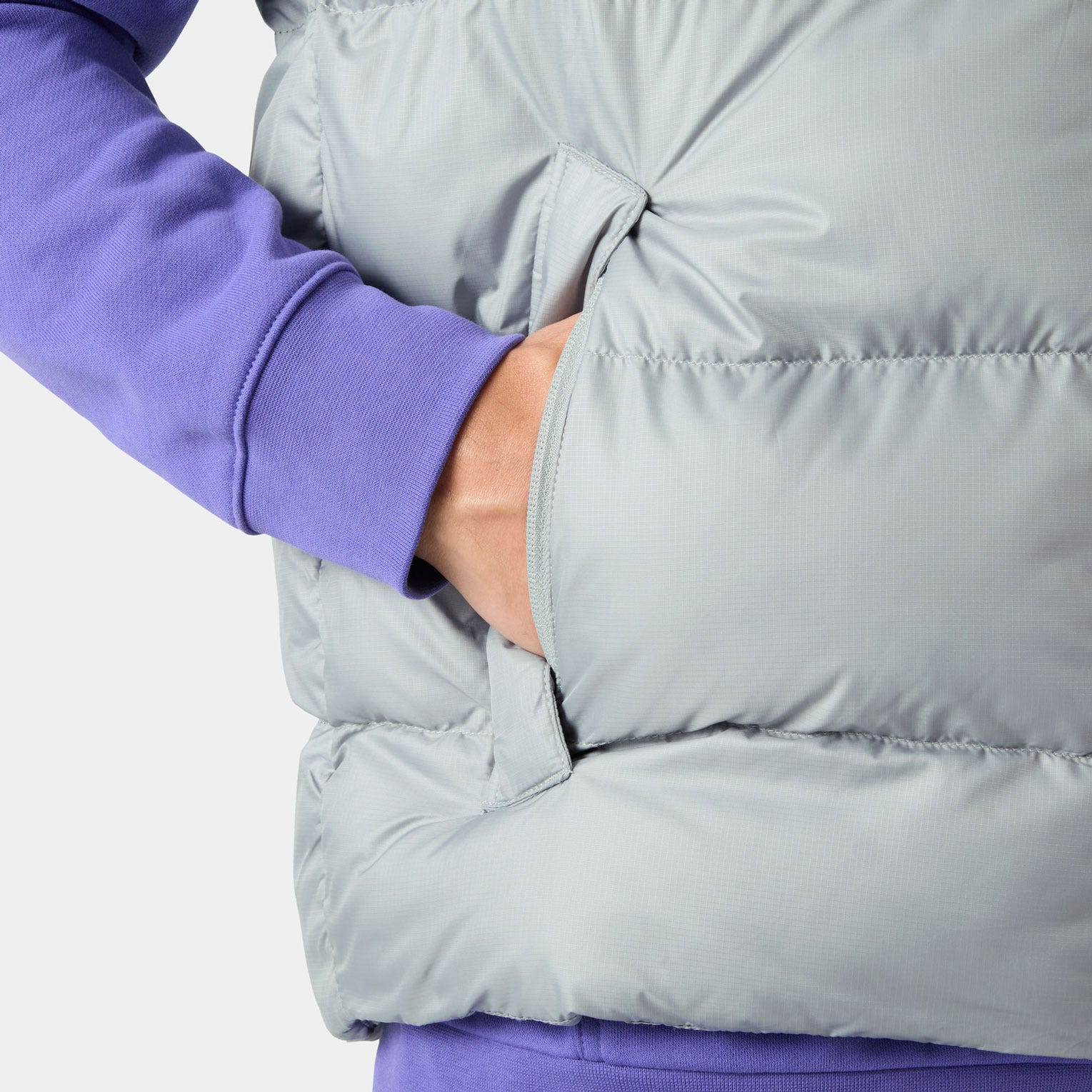 Men's Active Puffy Vest - 937 FLIPPER GRE