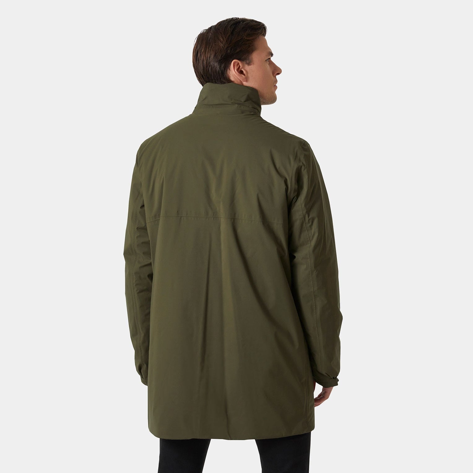 Men's Urban Pro Insulated Raincoat - 432 UTILITY GREEN