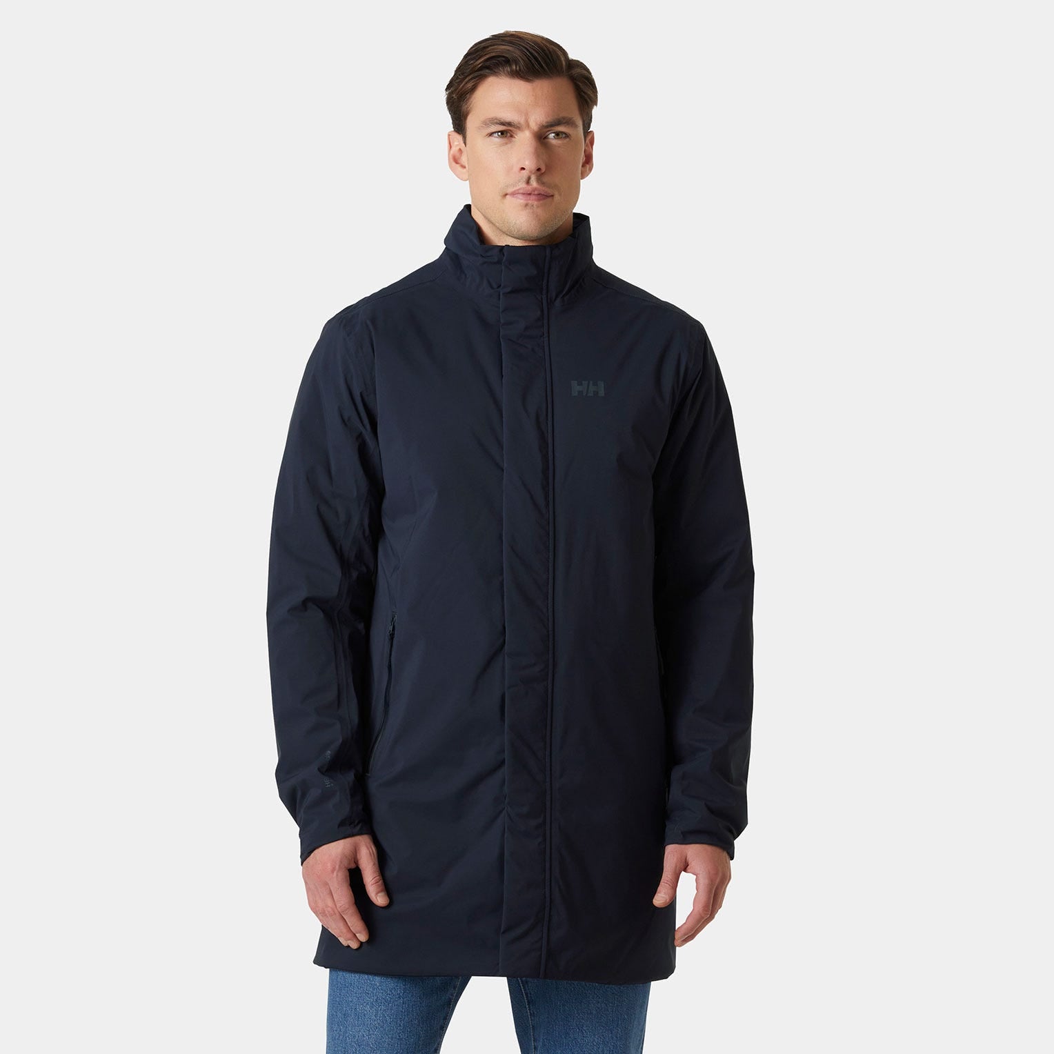 Men's Urban Pro Insulated Raincoat - 598 NAVY
