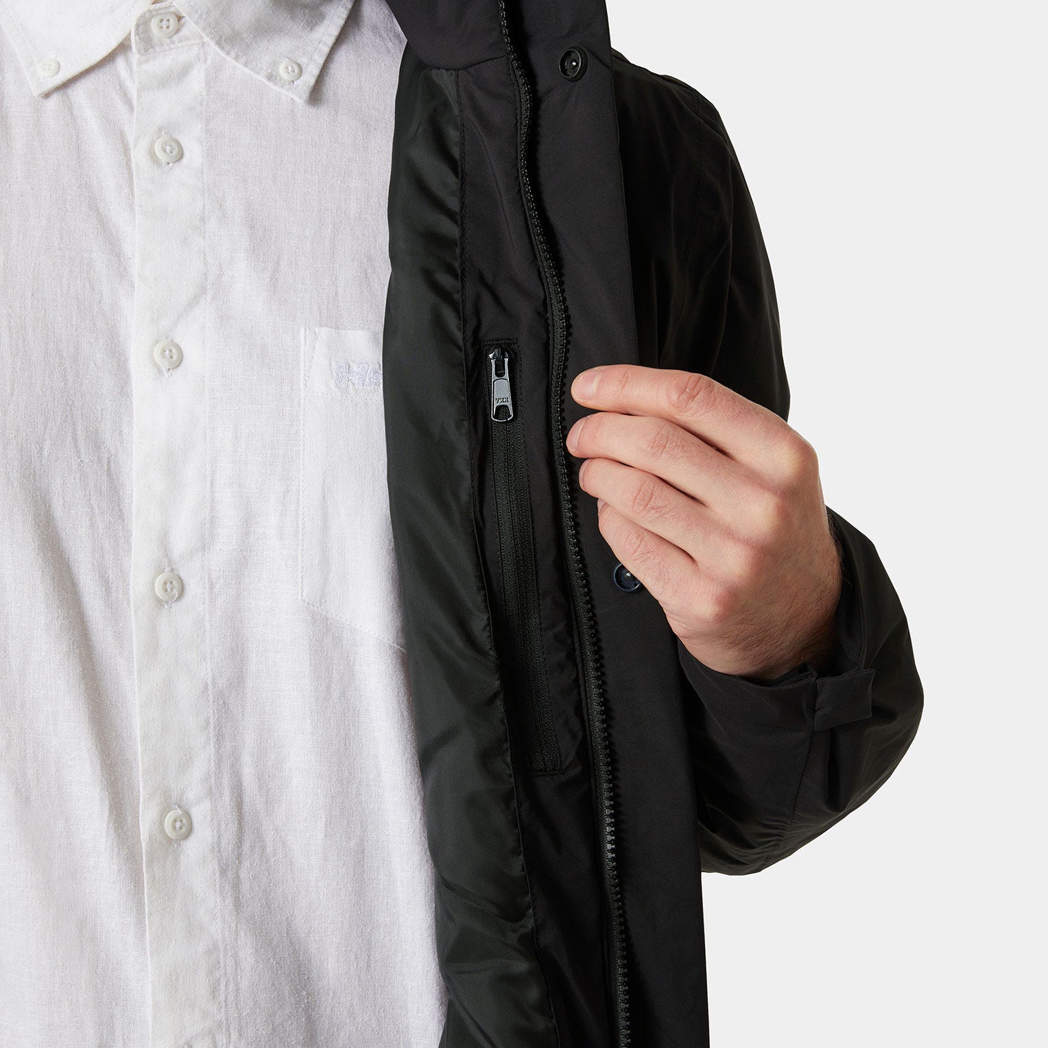 Men's Urban Pro Insulated Raincoat - 991 BLACK