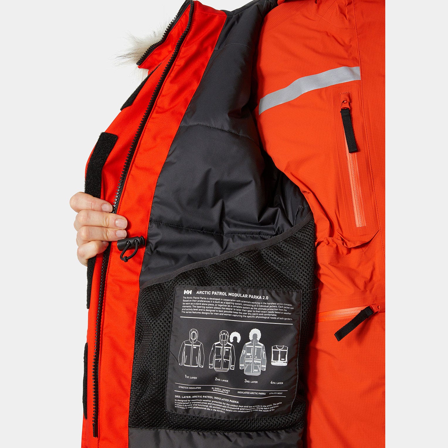 Women's Arctic Patrol Modular Parka 2.0 - 300 PATROL ORANGE