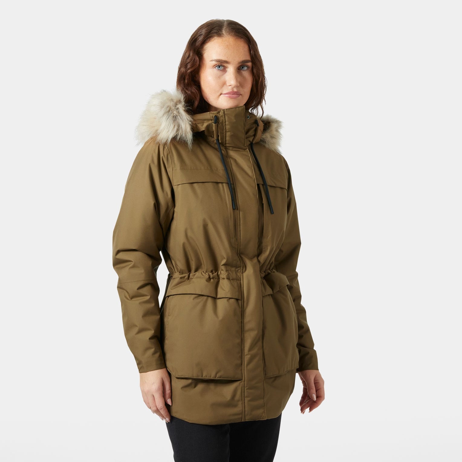 Women's Coastal Parka - 718 SEPIA