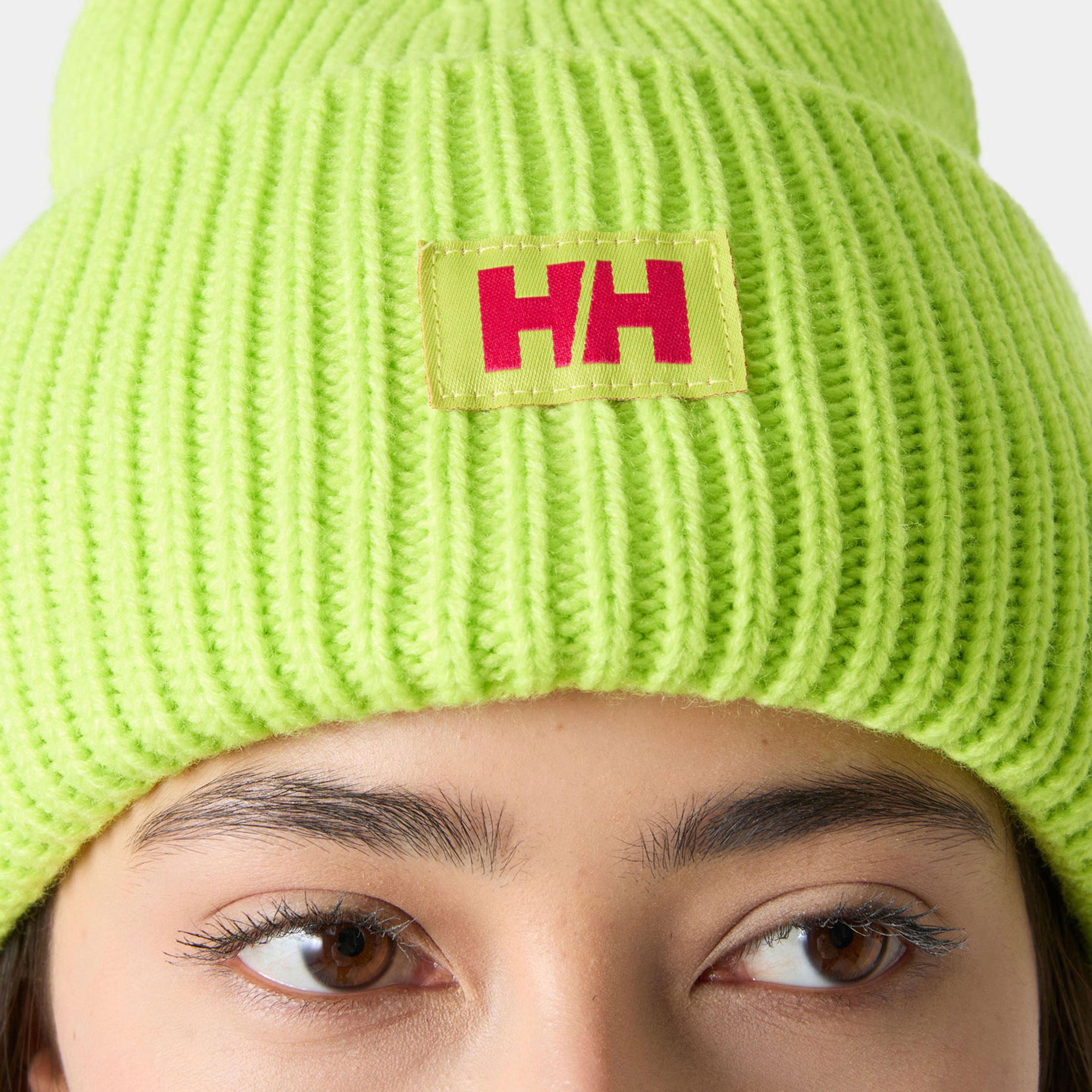 HH Rib Beanie - 409 LUMINOUS GR