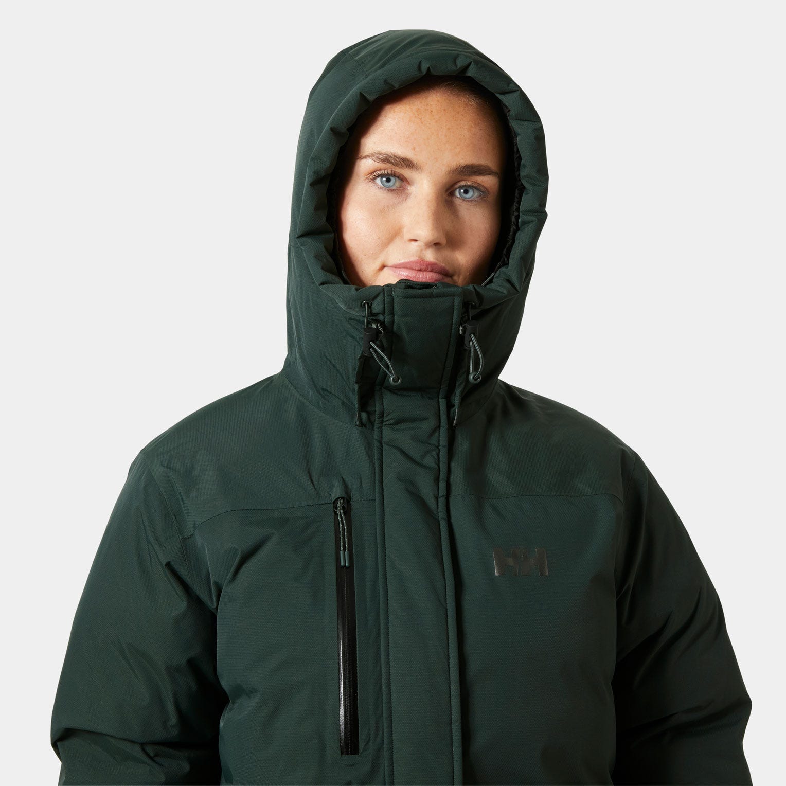 Women's Adore Helly Tech Parka - 418 DARK JUNGLE